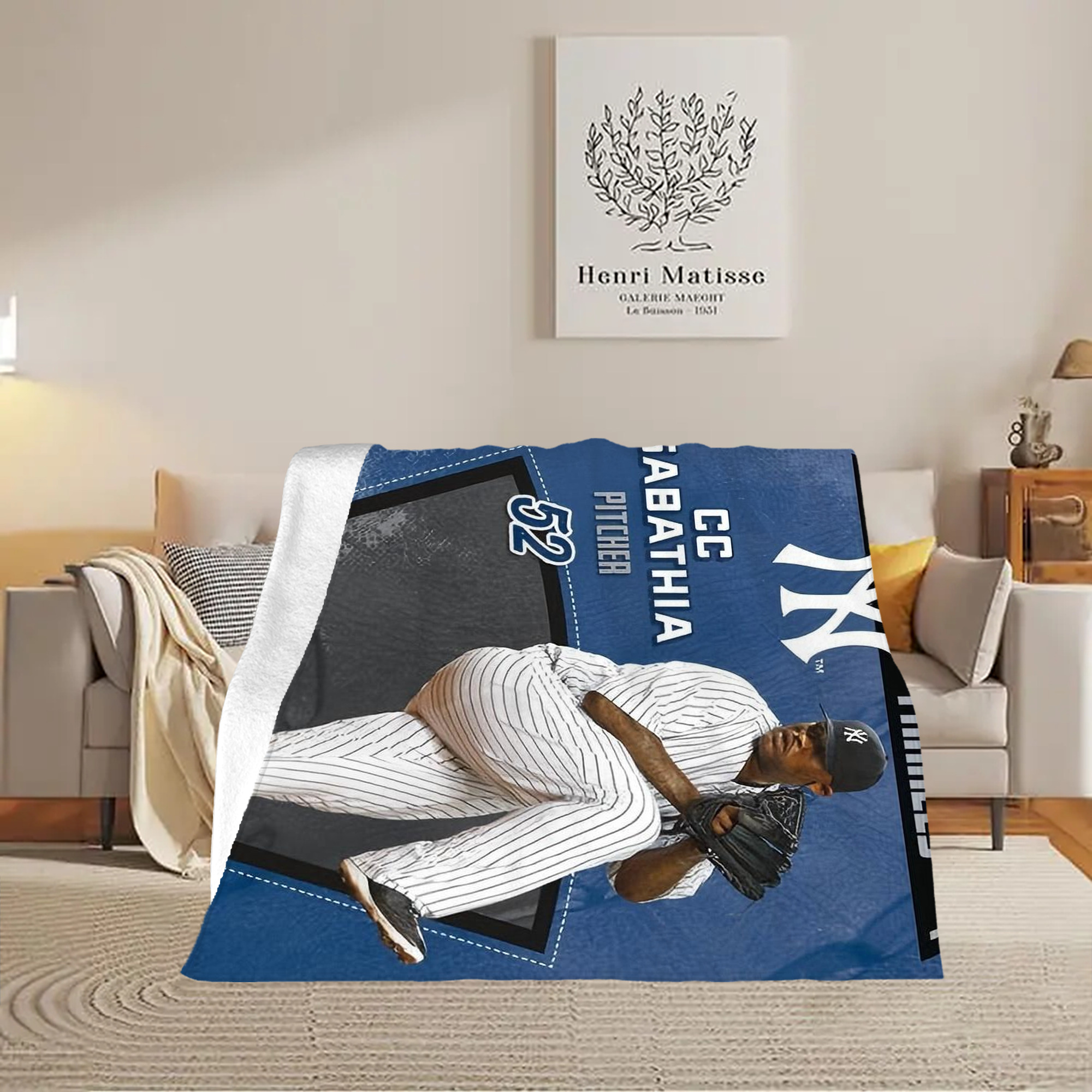 CC Sabatnia 31 Soft Fleece Throw Blanket 50 X 60 Inch – Super Soft, Lightweight, And Durable – Perfect For Sofa, Bed, Camping, And More – Ideal Gift For Family And Friends