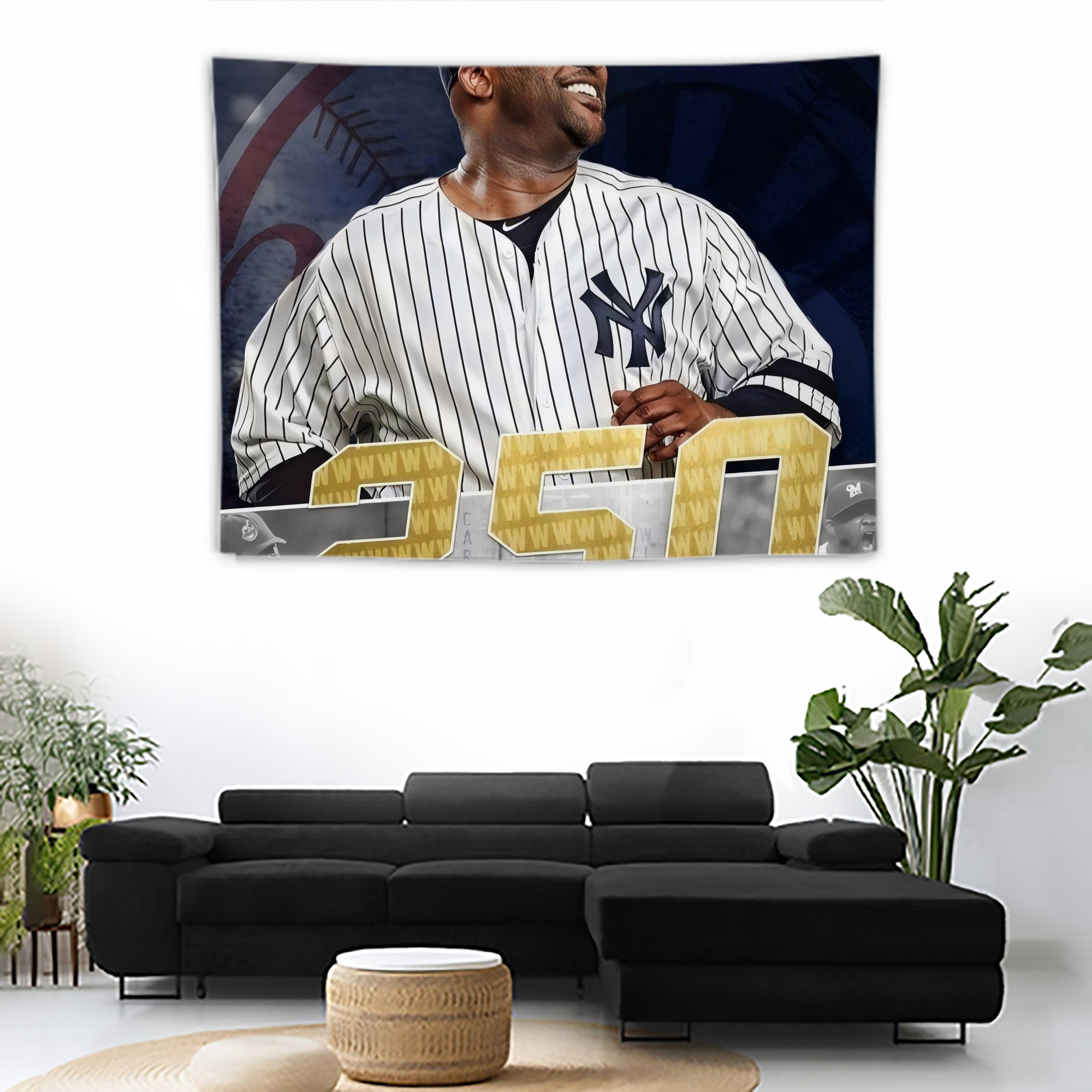 CC Sabatnia 14 Wall Tapestry For Bedroom Aesthetic – Boho Style Polyester Fabric Wall Hanging With Hooks – 60 X 90 Inch Large Size, Lightweight, Durable, Easy To Hang