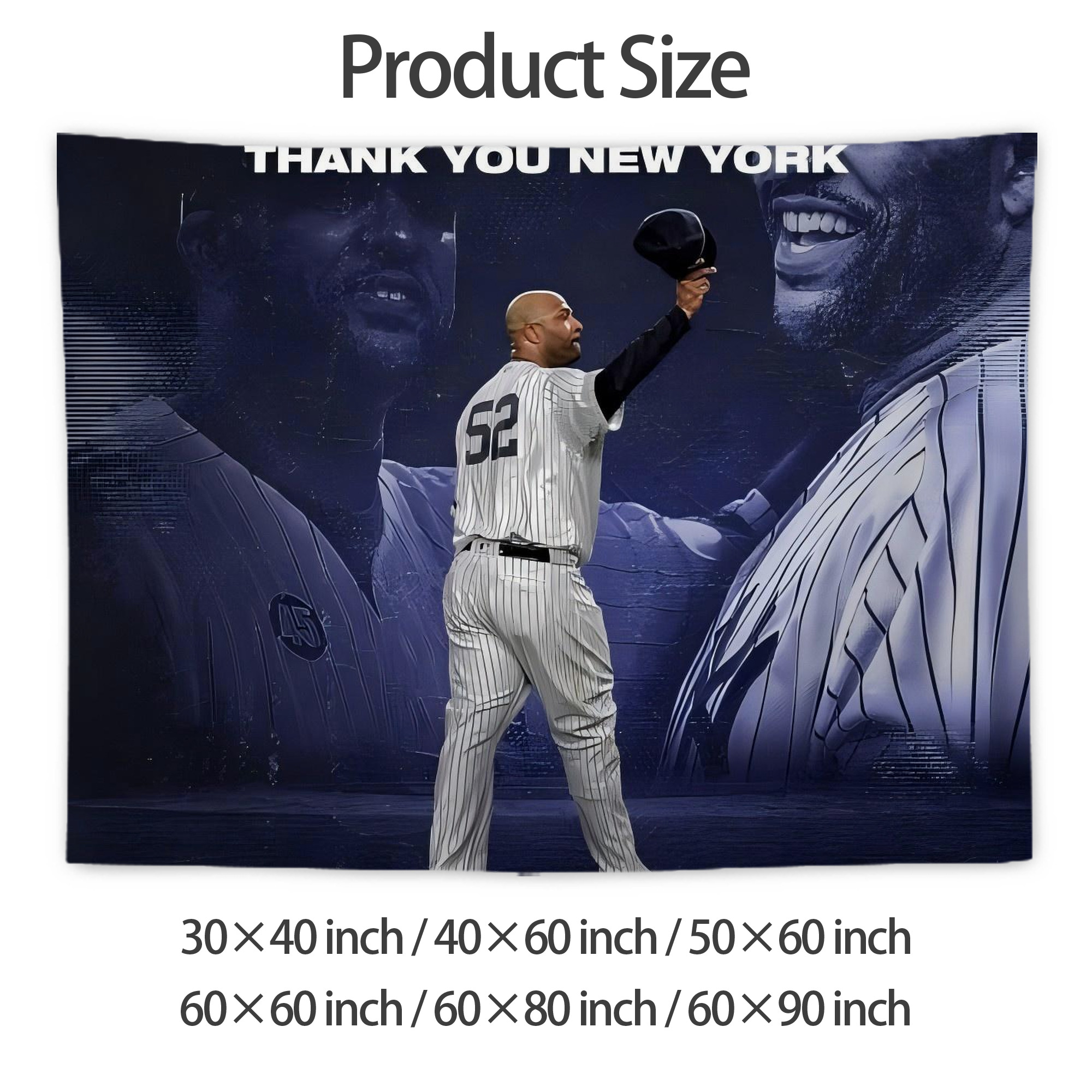 CC Sabatnia 30 Wall Tapestry For Bedroom Aesthetic – Boho Style Polyester Fabric Wall Hanging With Hooks – 60 X 90 Inch Large Size, Lightweight, Durable, Easy To Hang