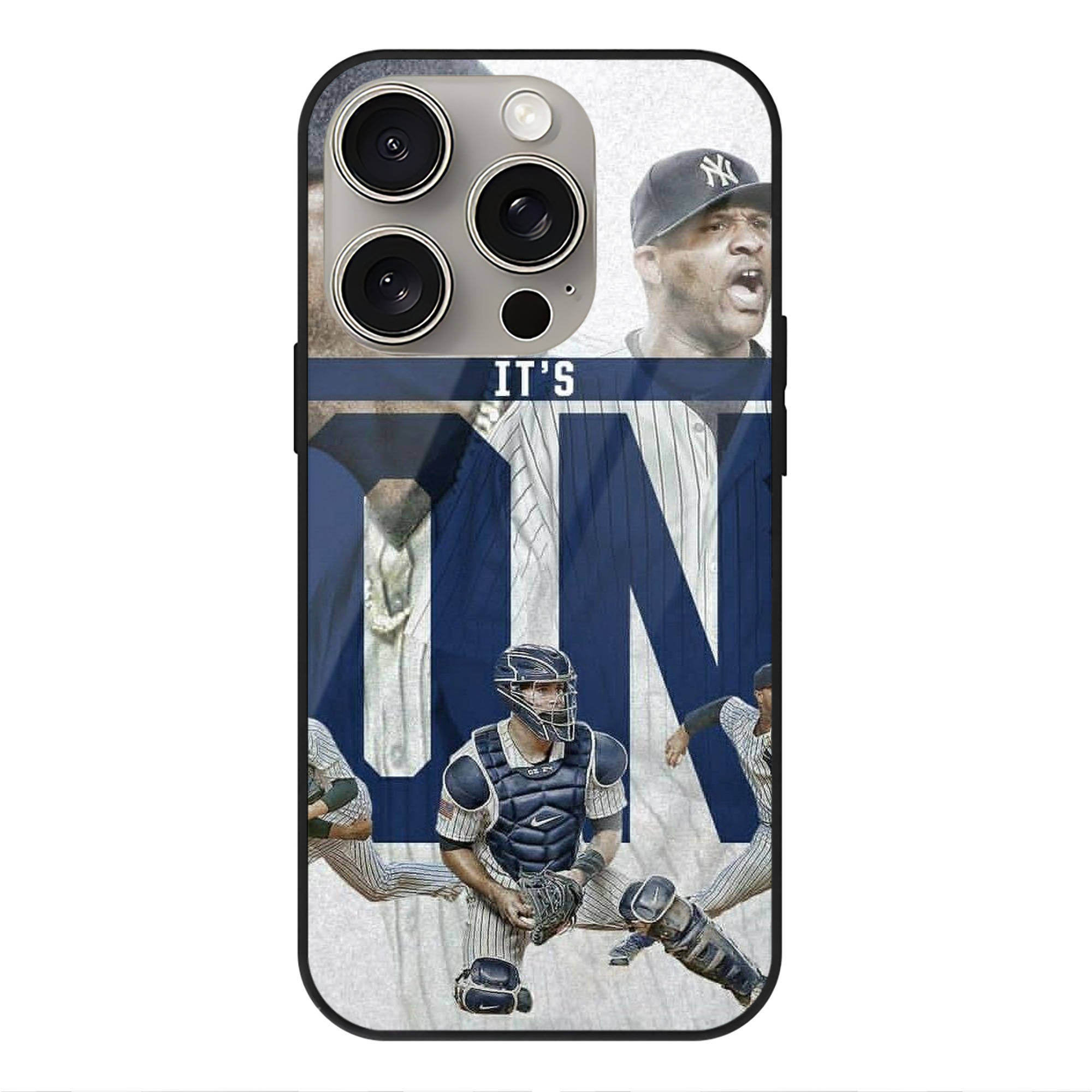 CC Sabatnia 16 IPhone 15 Pro Mirror Phone Case – UV Printed Glass + TPU – Scratch-Resistant, Wireless Charging Compatible, Precise Fit & Stylish Design