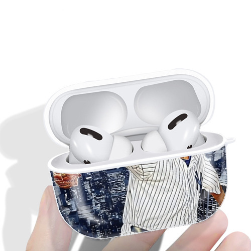 CC Sabatnia 11 AirPods Pro Hard Case White With Keychain, Durable Flexible PC, Precise Cutouts, Anti-Fingerprint, Yellowing & Scratch Resistant, Full Protection, Washable