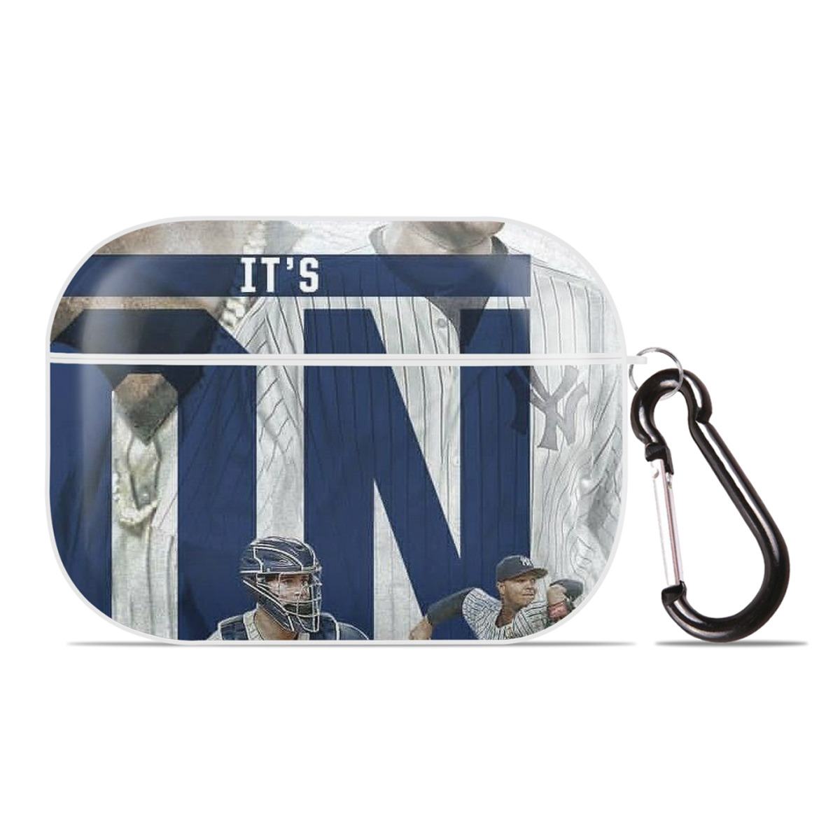 CC Sabatnia 16 AirPods Pro Hard Case White With Keychain, Durable Flexible PC, Precise Cutouts, Anti-Fingerprint, Yellowing & Scratch Resistant, Full Protection, Washable