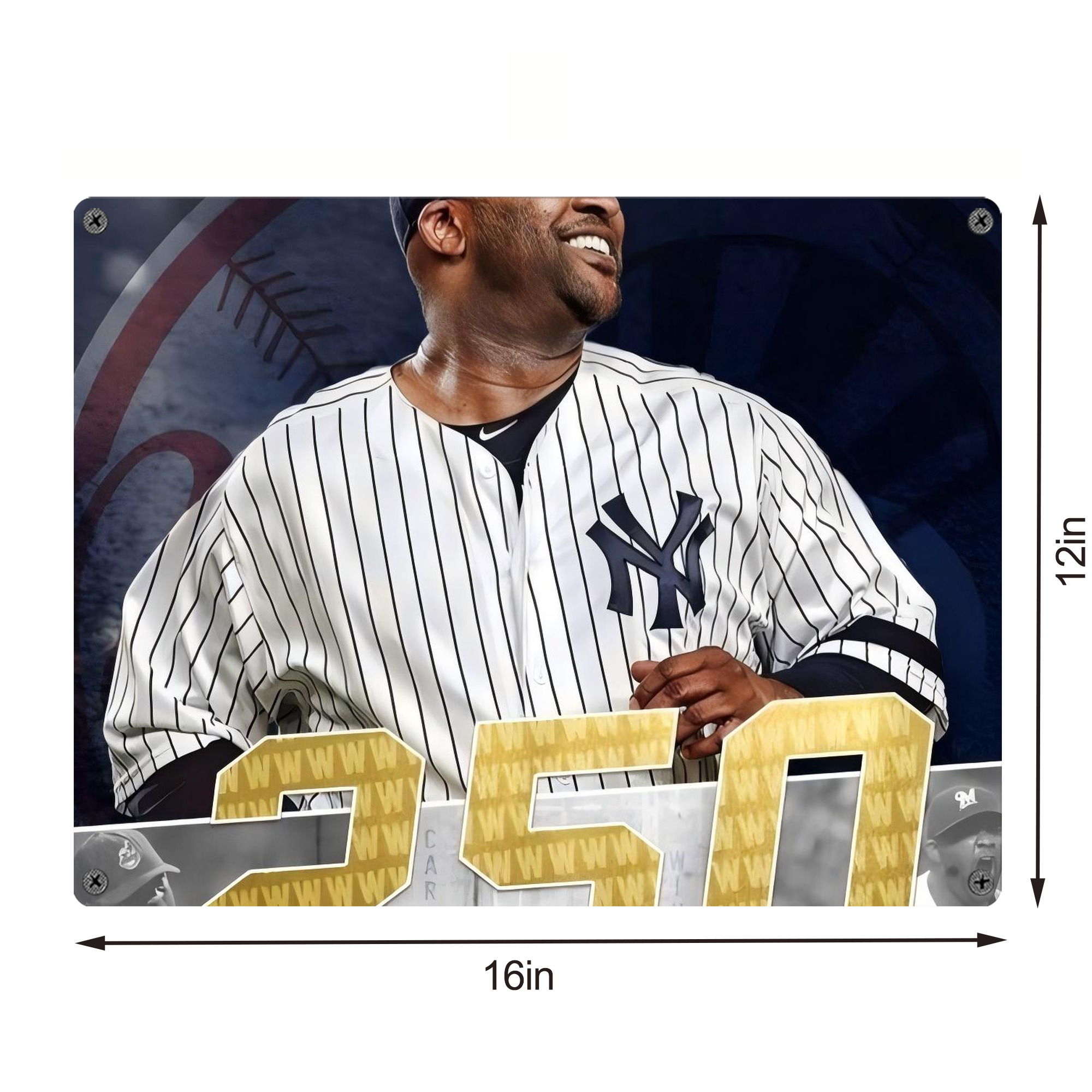 CC Sabatnia 14 Vintage Metal Tin Sign 16x12 – Full-Print Iron Wall Decor – Durable, Fade-Resistant – Easy To Hang – Ideal For Home, Bar, Kitchen & Office Decor