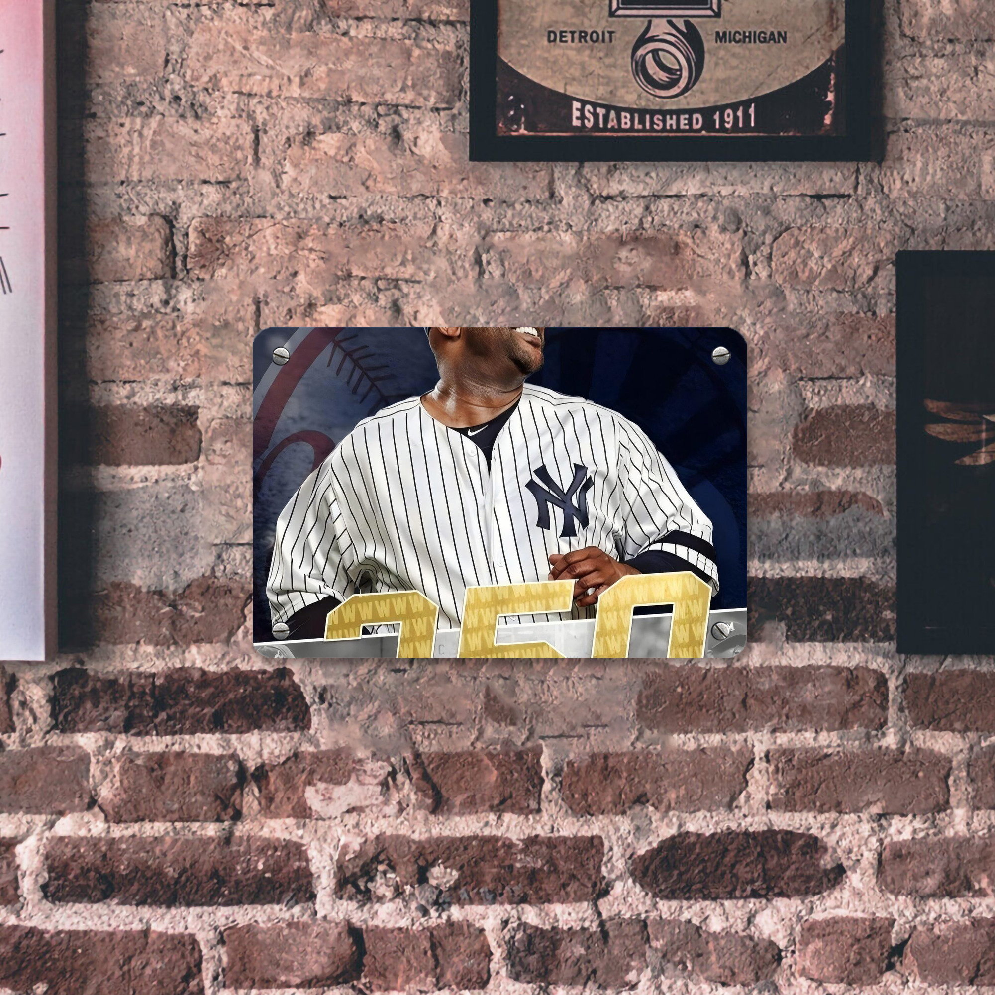 CC Sabatnia 14 Metal Tin Sign 12x8inch - Premium Full-Print Decorative Wall Art, Durable Rust-Resistant Metal Plaque For Living Room, Bedroom, Kitchen, Office, Bar Décor