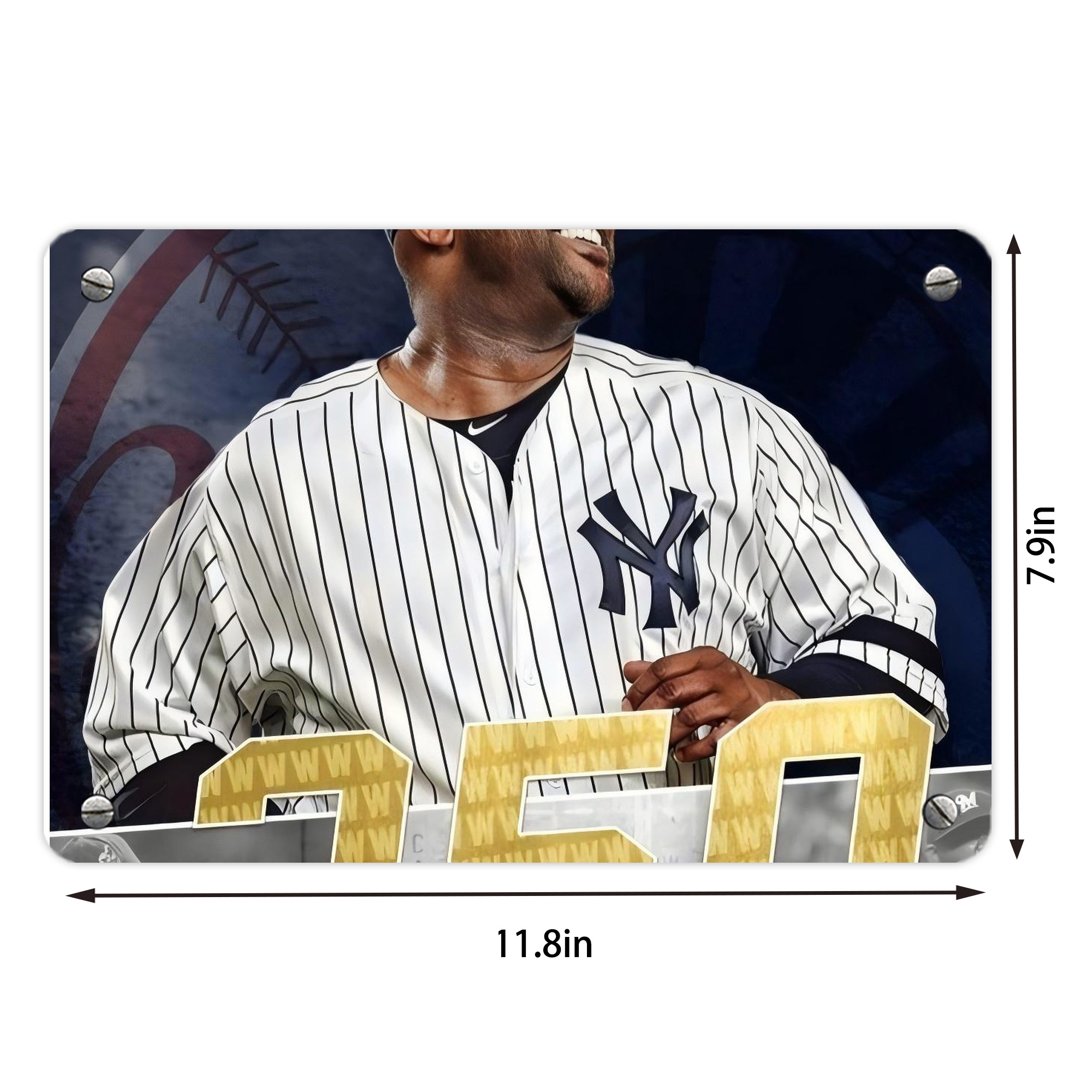 CC Sabatnia 14 Metal Tin Sign 12x8inch - Premium Full-Print Decorative Wall Art, Durable Rust-Resistant Metal Plaque For Living Room, Bedroom, Kitchen, Office, Bar Décor