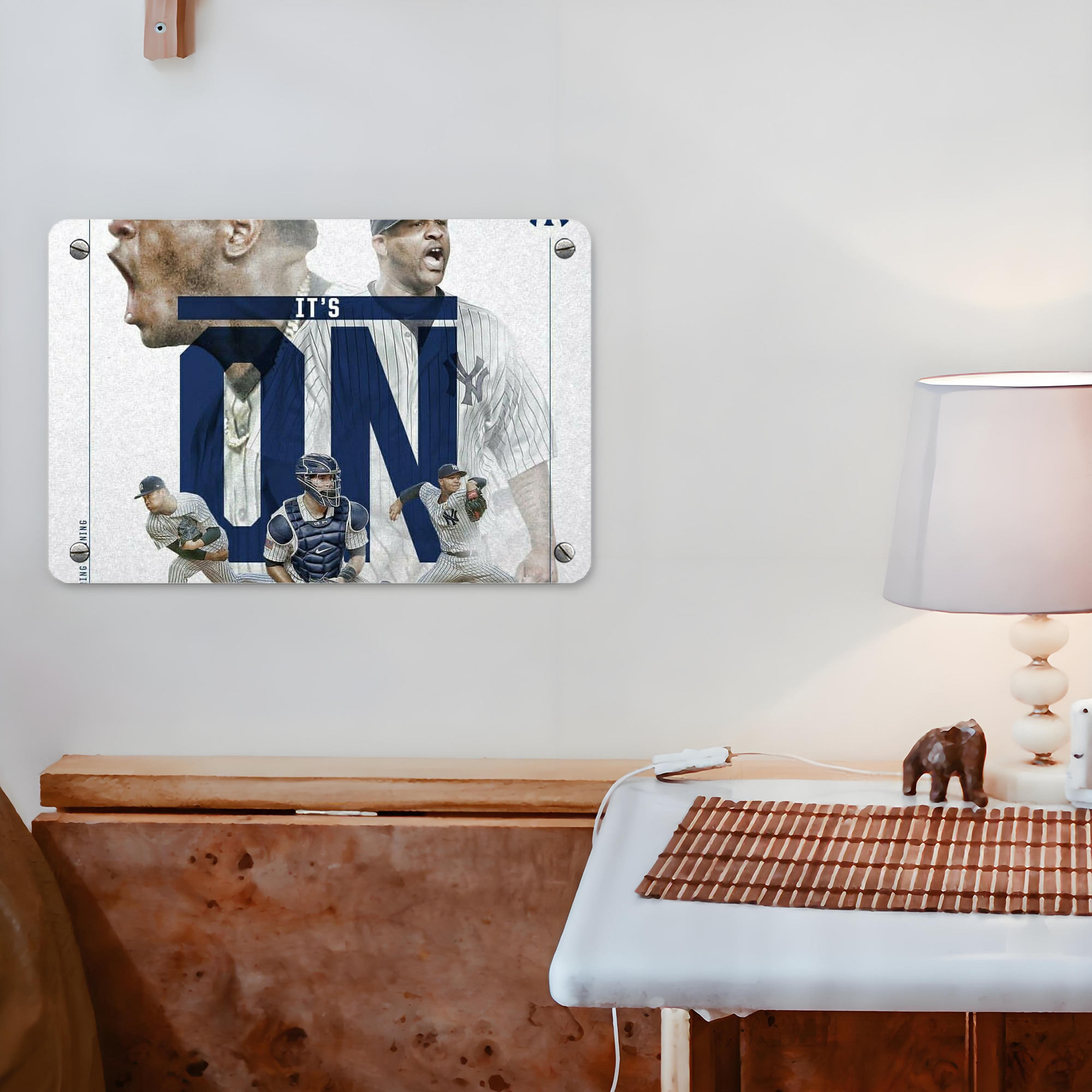 CC Sabatnia 16 Metal Tin Sign 12x8inch - Premium Full-Print Decorative Wall Art, Durable Rust-Resistant Metal Plaque For Living Room, Bedroom, Kitchen, Office, Bar Décor