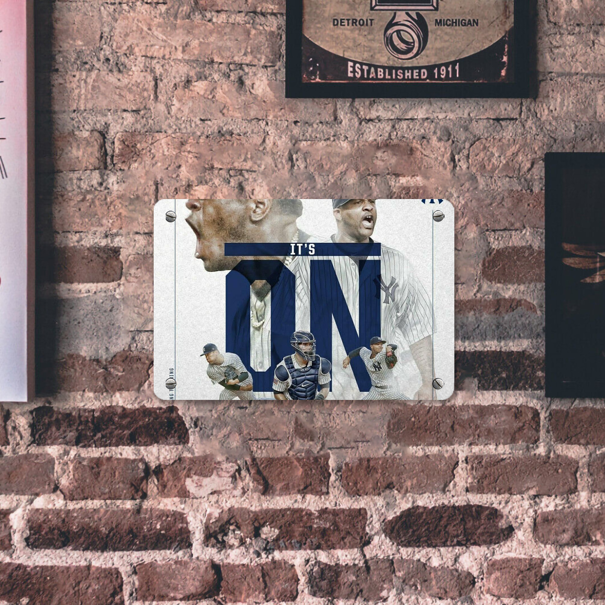 CC Sabatnia 16 Metal Tin Sign 12x8inch - Premium Full-Print Decorative Wall Art, Durable Rust-Resistant Metal Plaque For Living Room, Bedroom, Kitchen, Office, Bar Décor