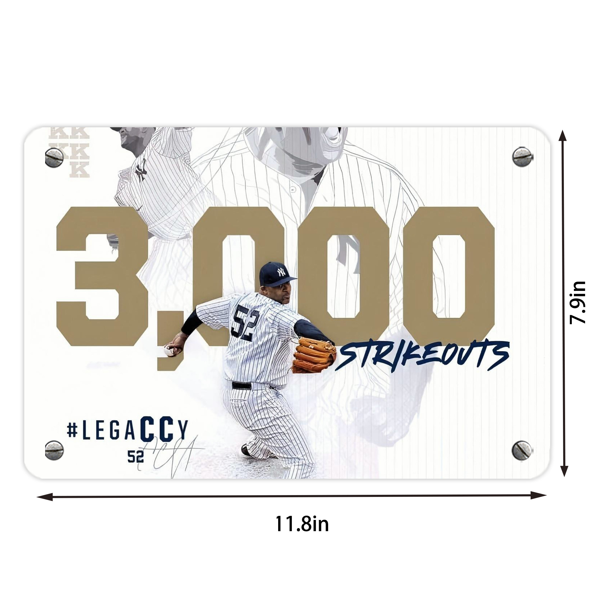 CC Sabatnia 20 Metal Tin Sign 12x8inch - Premium Full-Print Decorative Wall Art, Durable Rust-Resistant Metal Plaque For Living Room, Bedroom, Kitchen, Office, Bar Décor