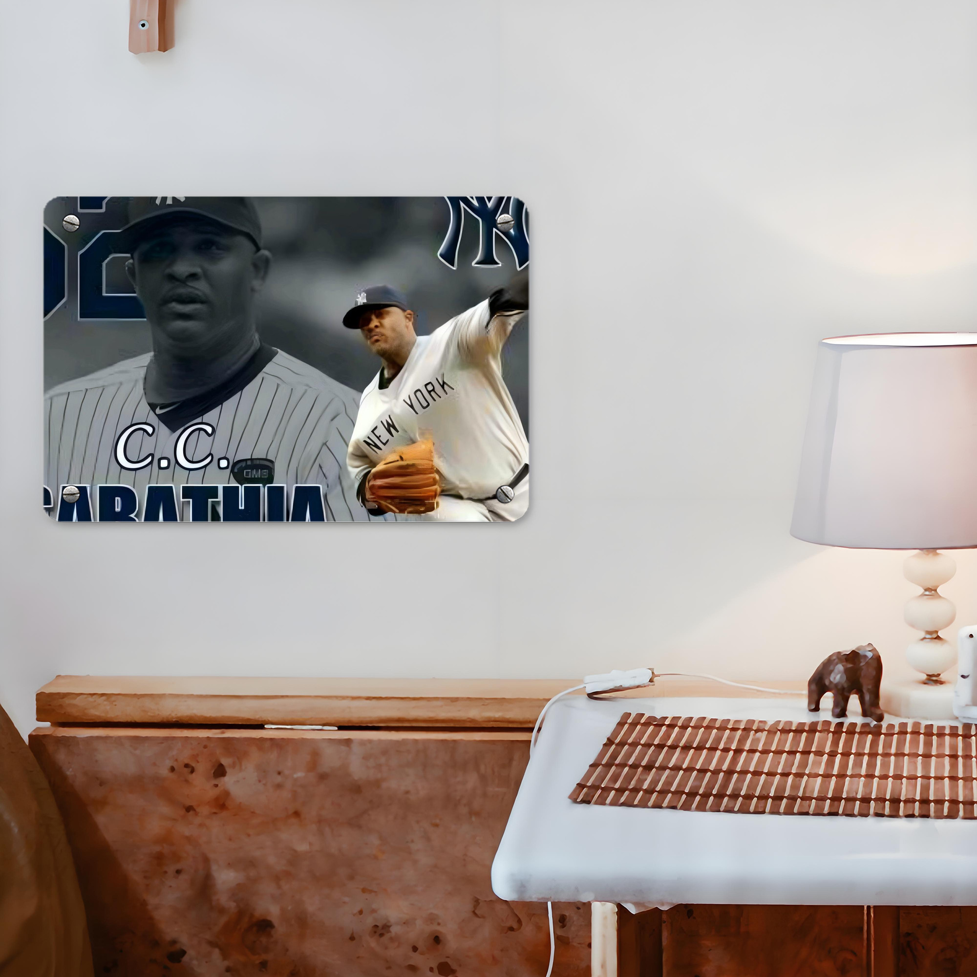 CC Sabatnia 32 Metal Tin Sign 12x8inch - Premium Full-Print Decorative Wall Art, Durable Rust-Resistant Metal Plaque For Living Room, Bedroom, Kitchen, Office, Bar Décor