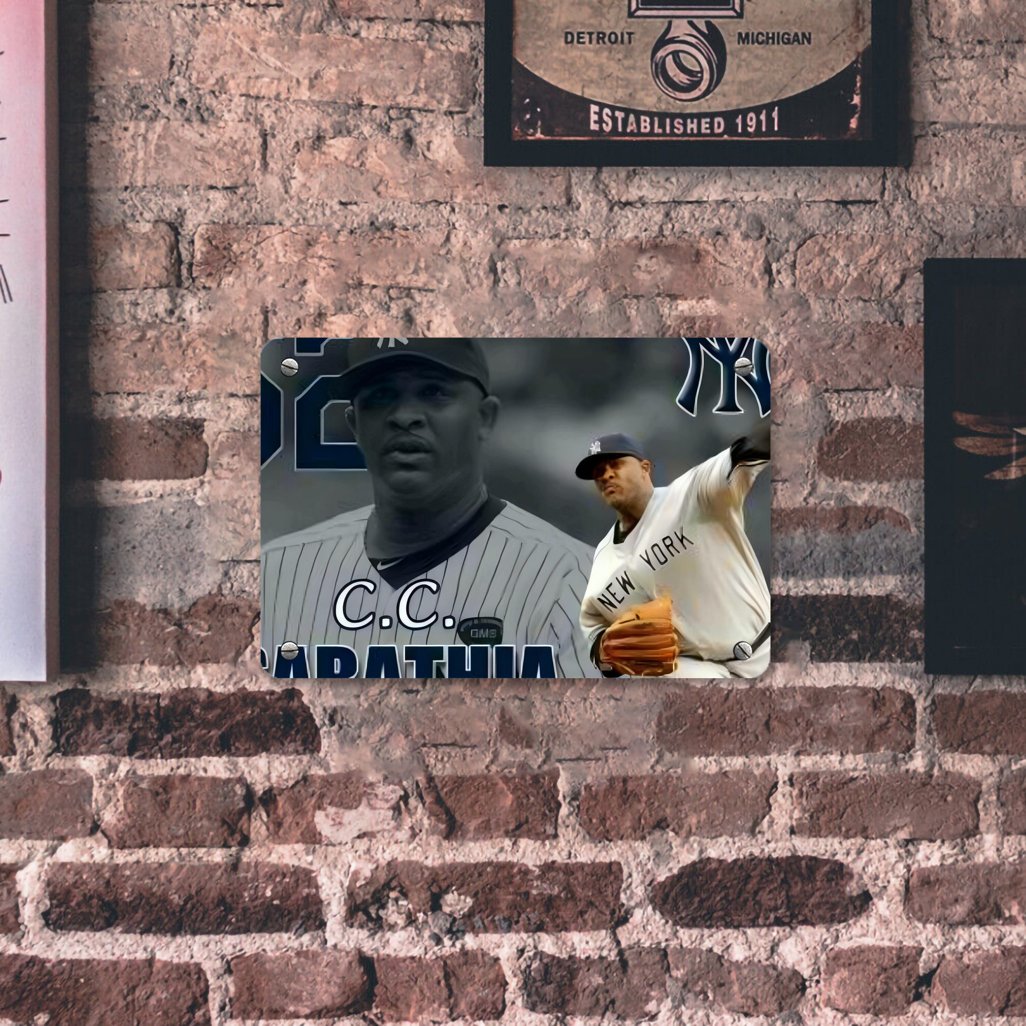 CC Sabatnia 32 Metal Tin Sign 12x8inch - Premium Full-Print Decorative Wall Art, Durable Rust-Resistant Metal Plaque For Living Room, Bedroom, Kitchen, Office, Bar Décor