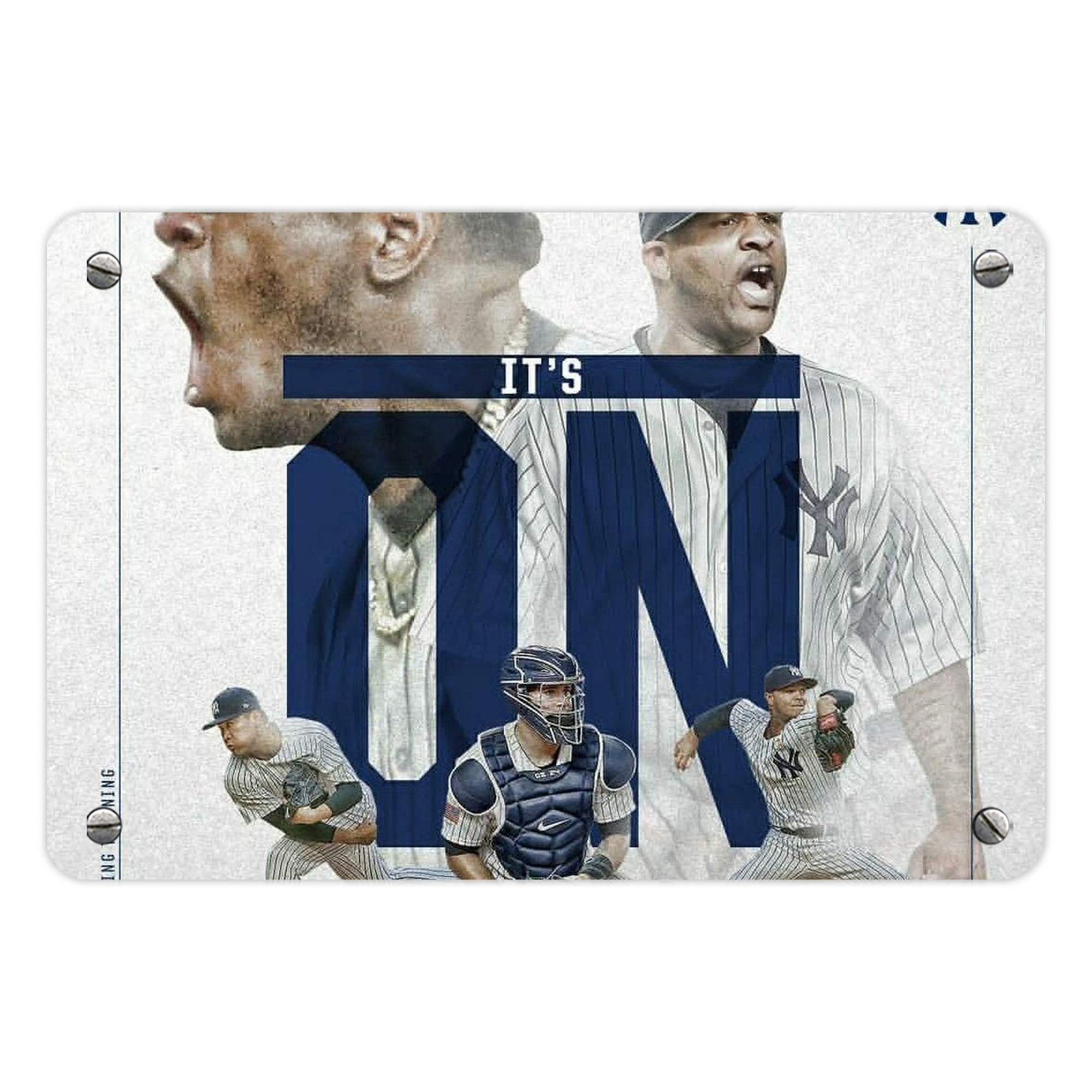 CC Sabatnia 16 Metal Tin Sign 12x8inch - Premium Full-Print Decorative Wall Art, Durable Rust-Resistant Metal Plaque For Living Room, Bedroom, Kitchen, Office, Bar Décor