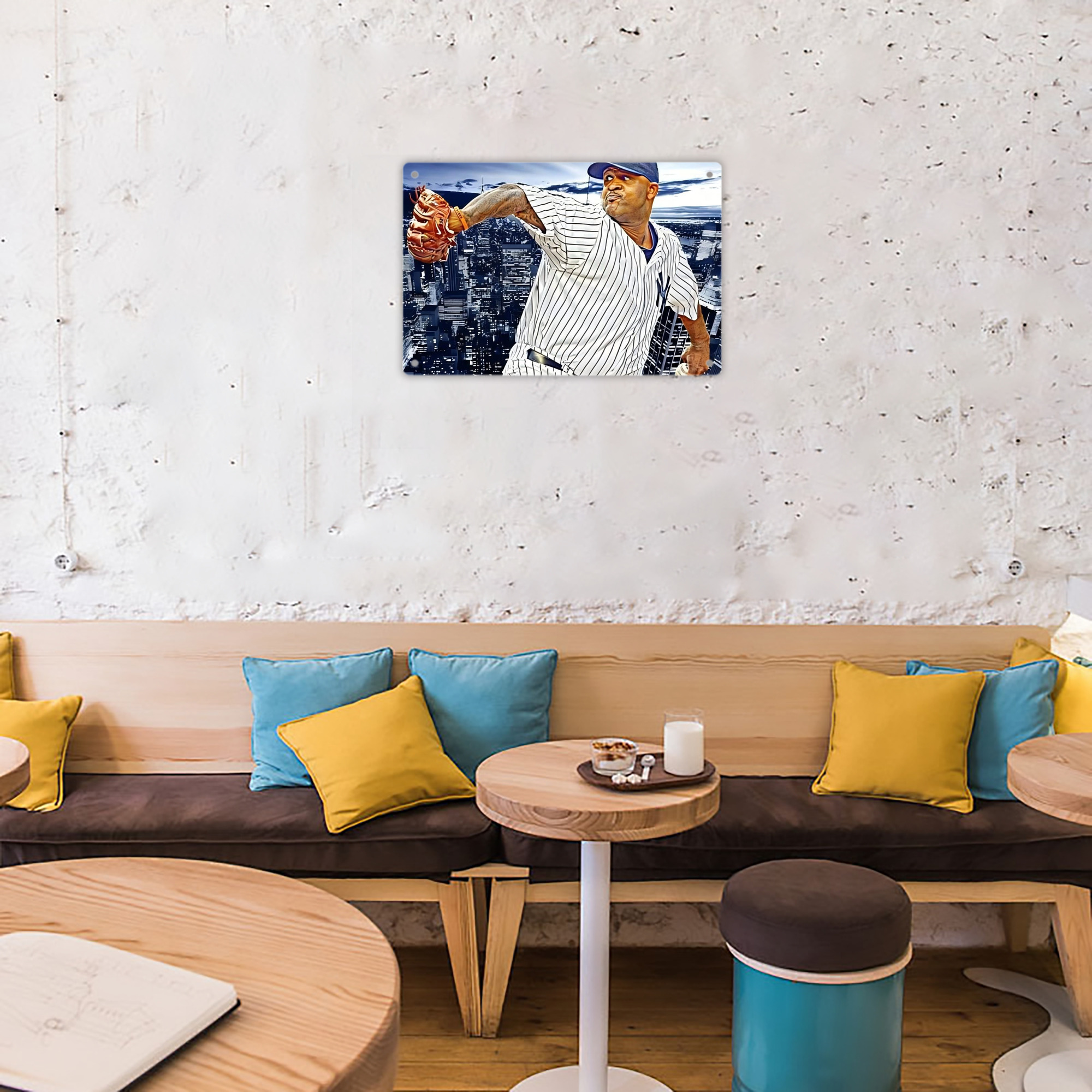 CC Sabatnia 11 Decorative Aluminum Plaque – Horizontal Design – Durable, Stylish, Easy To Install – Ideal For Home, Office, Bar, And More