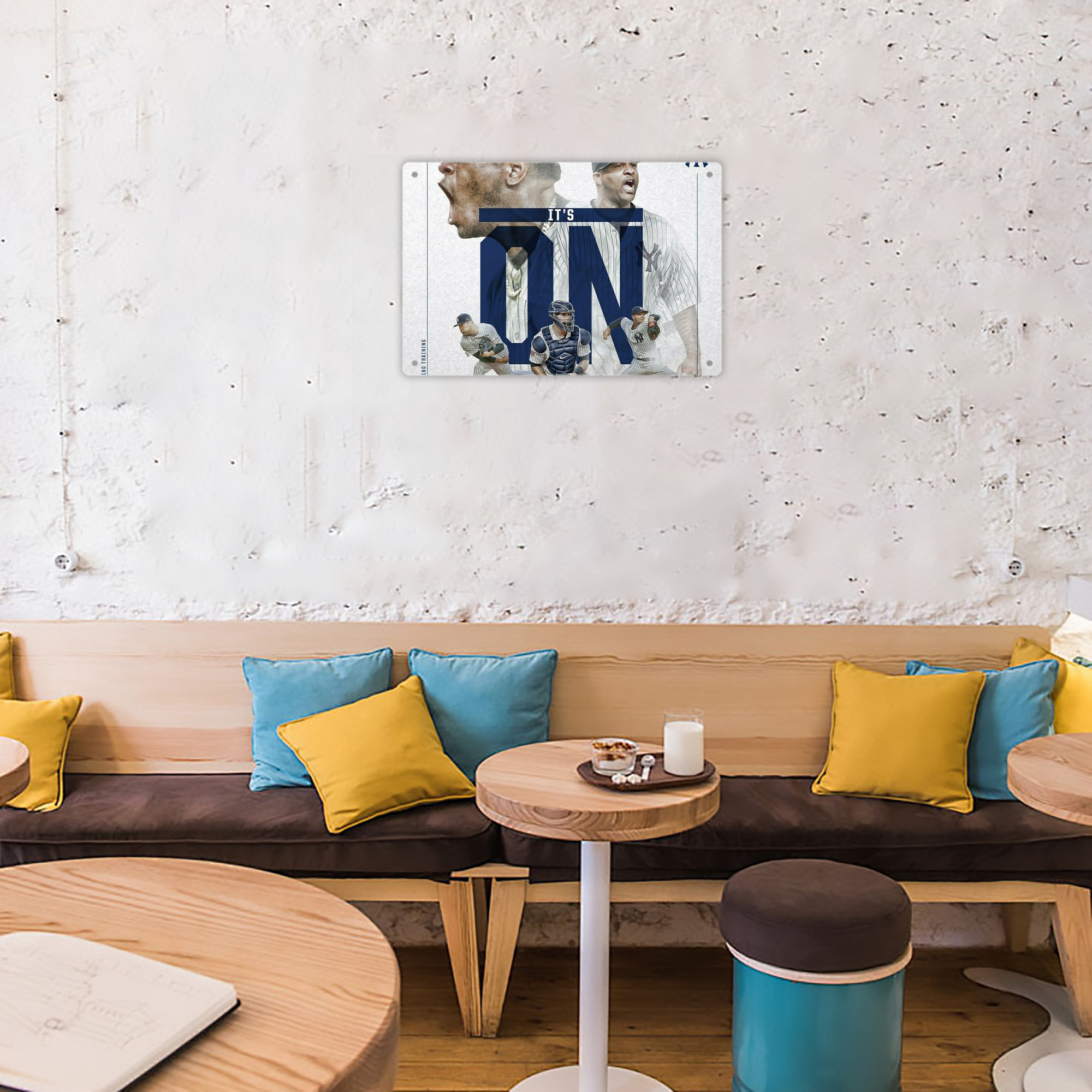 CC Sabatnia 16 Decorative Aluminum Plaque – Horizontal Design – Durable, Stylish, Easy To Install – Ideal For Home, Office, Bar, And More