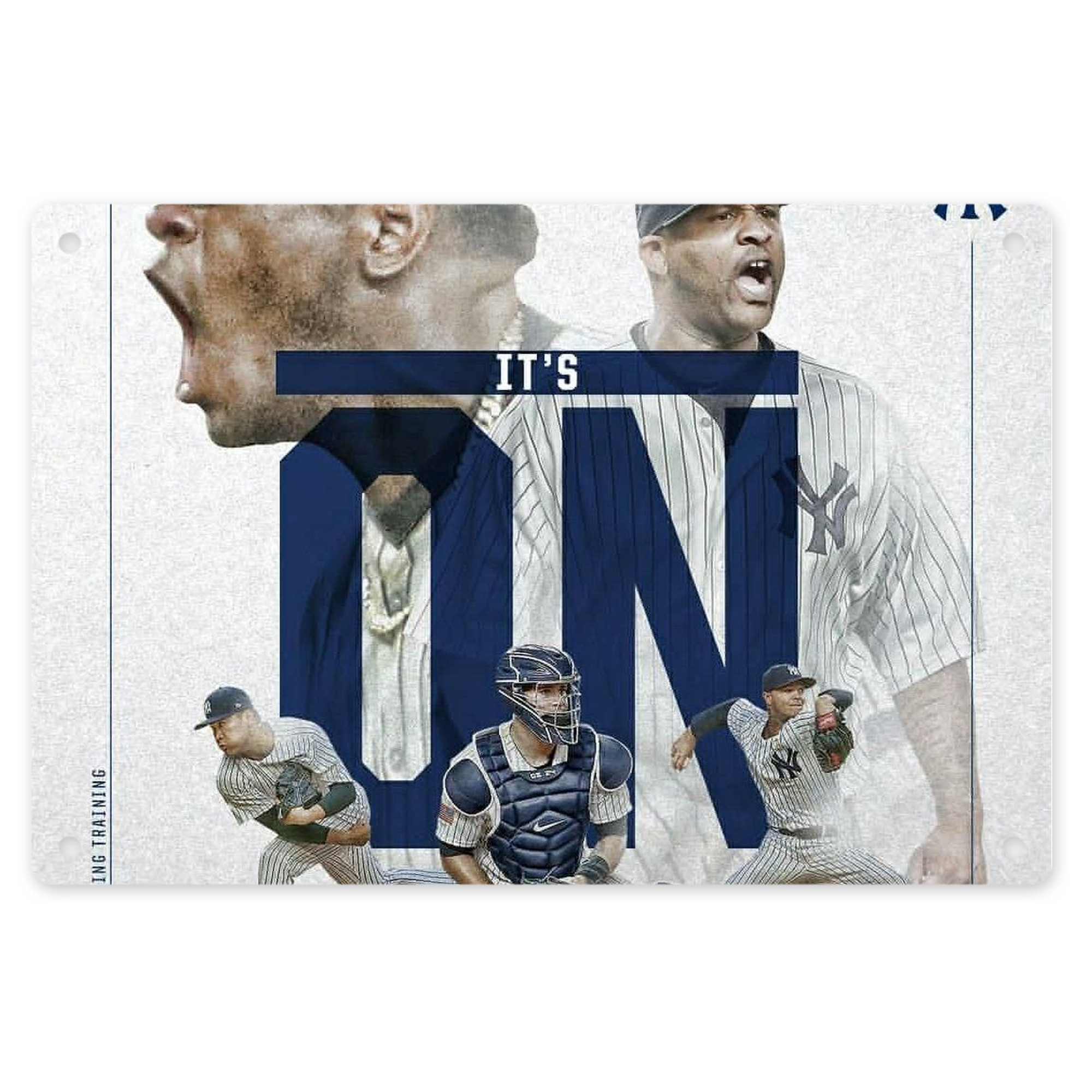 CC Sabatnia 16 Decorative Aluminum Plaque – Horizontal Design – Durable, Stylish, Easy To Install – Ideal For Home, Office, Bar, And More