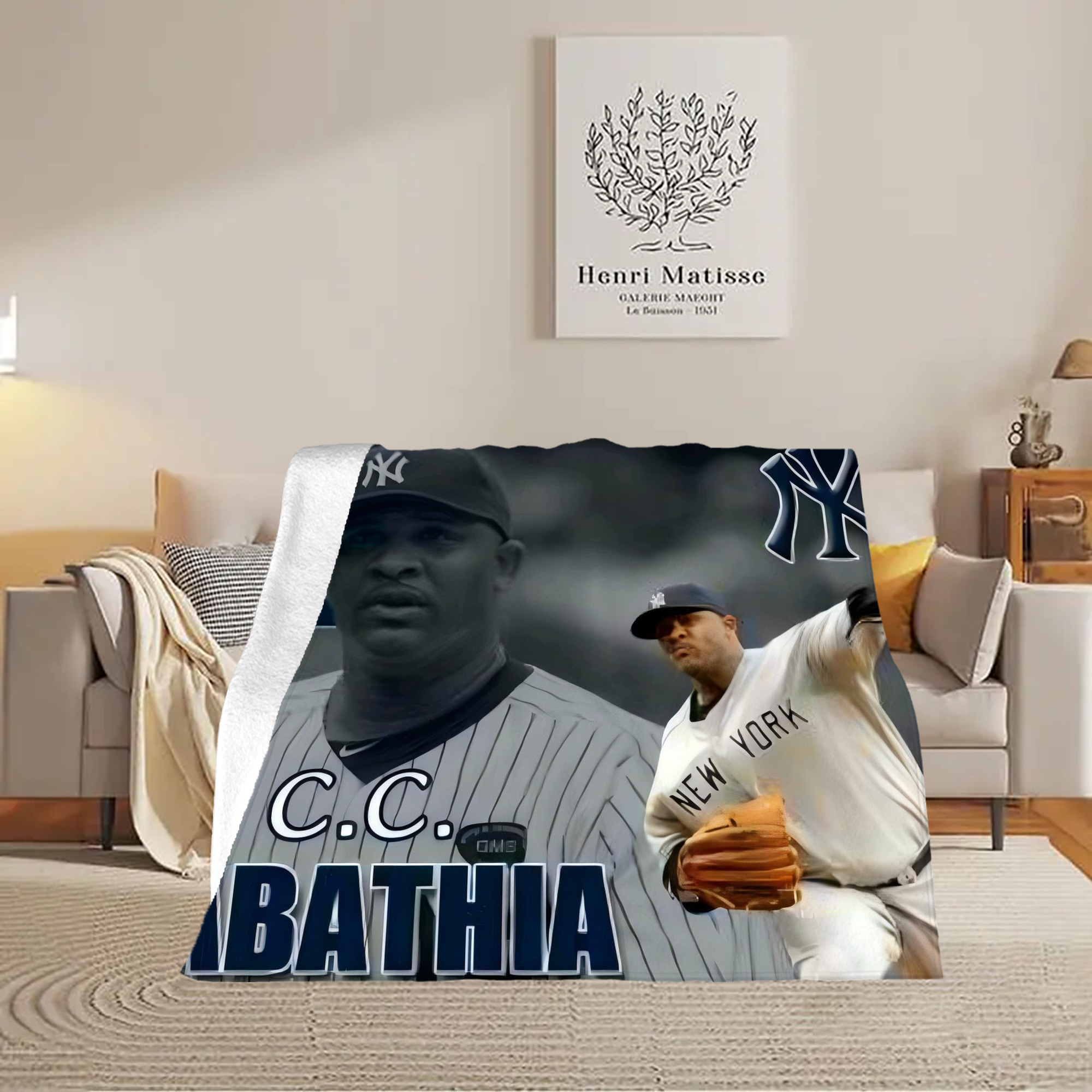 CC Sabatnia 32 Soft Fleece Throw Blanket 50 X 60 Inch – Super Soft, Lightweight, And Durable – Perfect For Sofa, Bed, Camping, And More – Ideal Gift For Family And Friends