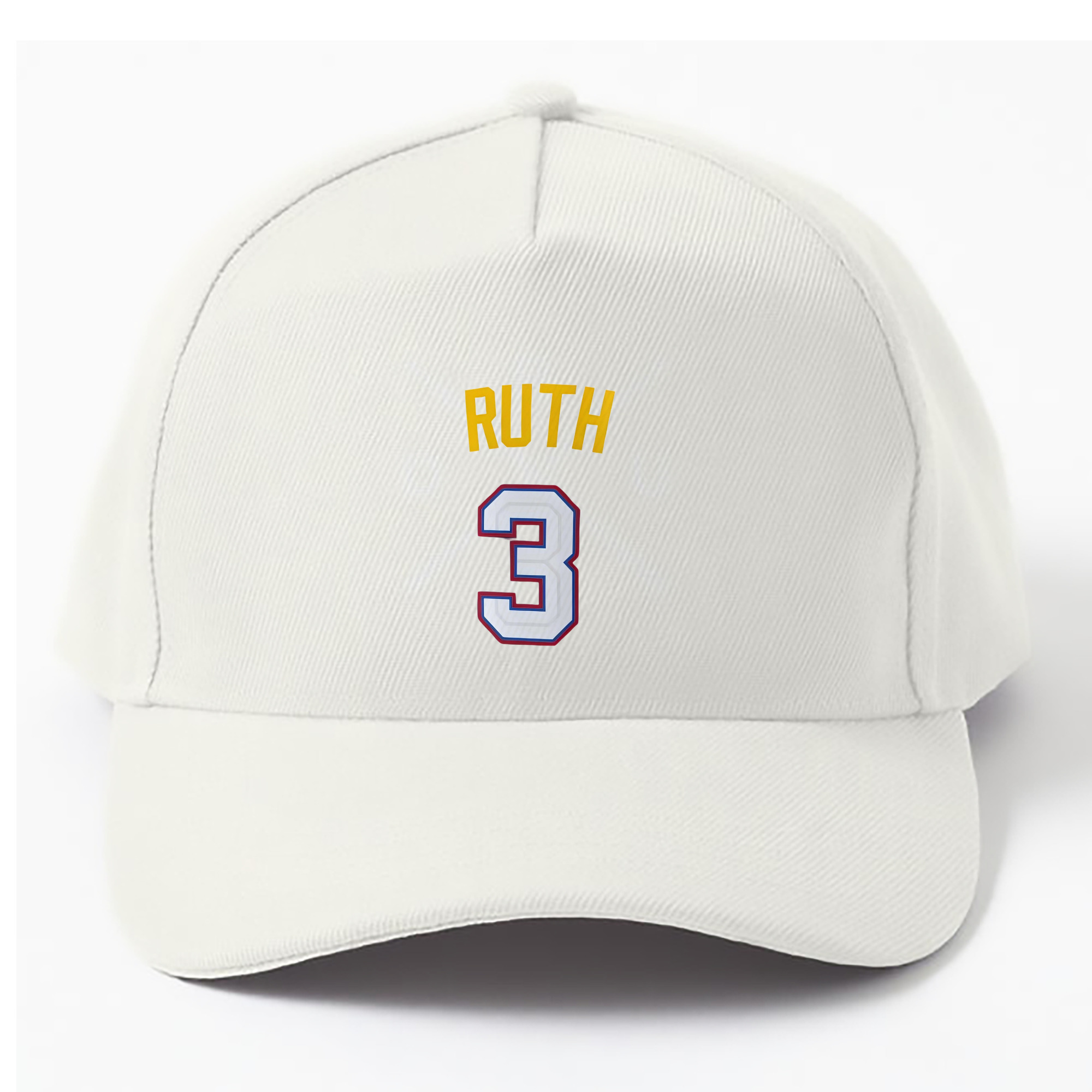  100% Cotton Baseball Cap – Heat Transfer Print – Comfortable, Durable, Perfect For Sports & Everyday Wear