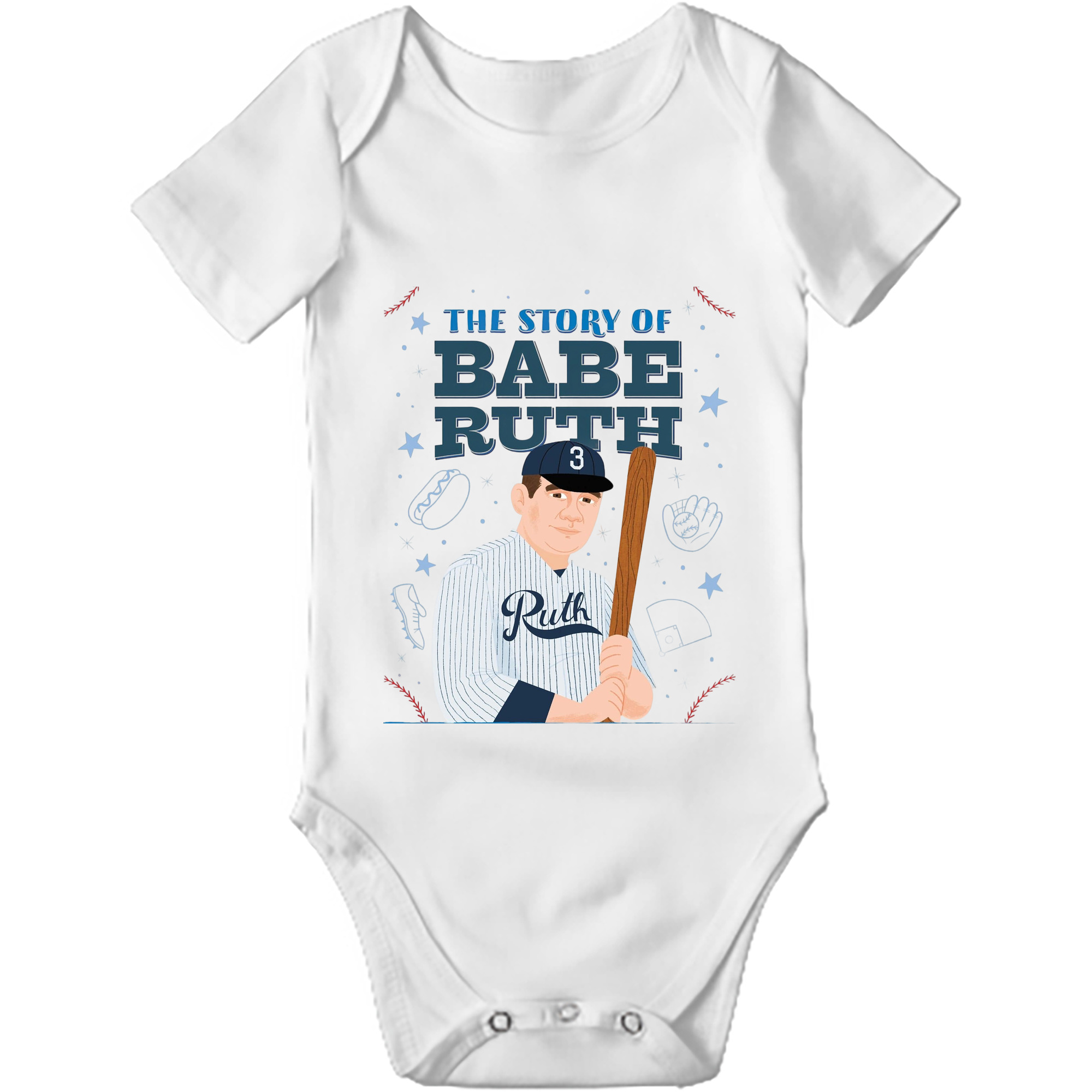  Baby Short Sleeve Romper – 100% Cotton Soft & Breathable Digital Print Onesie With Easy Snap Closure And Envelope Shoulder – Comfortable For Daily Wear & Travel