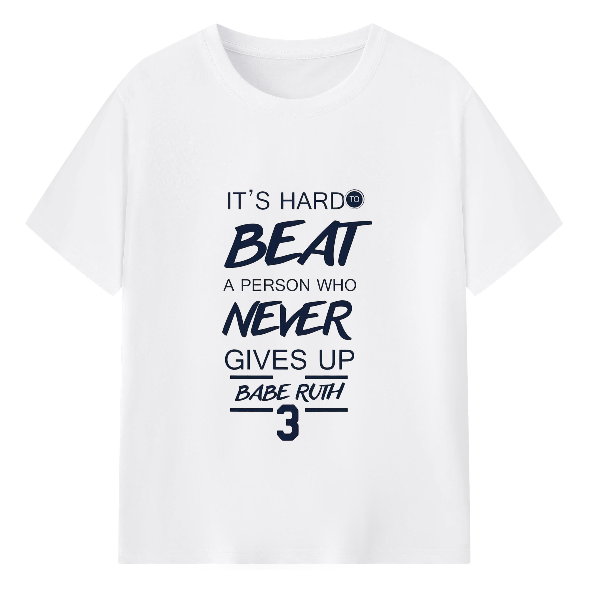  180g Cotton T-Shirt With Front Heat Transfer Print – Soft, Lightweight, Fitted Design – Comfortable Casual Wear For Sports & Everyday Use