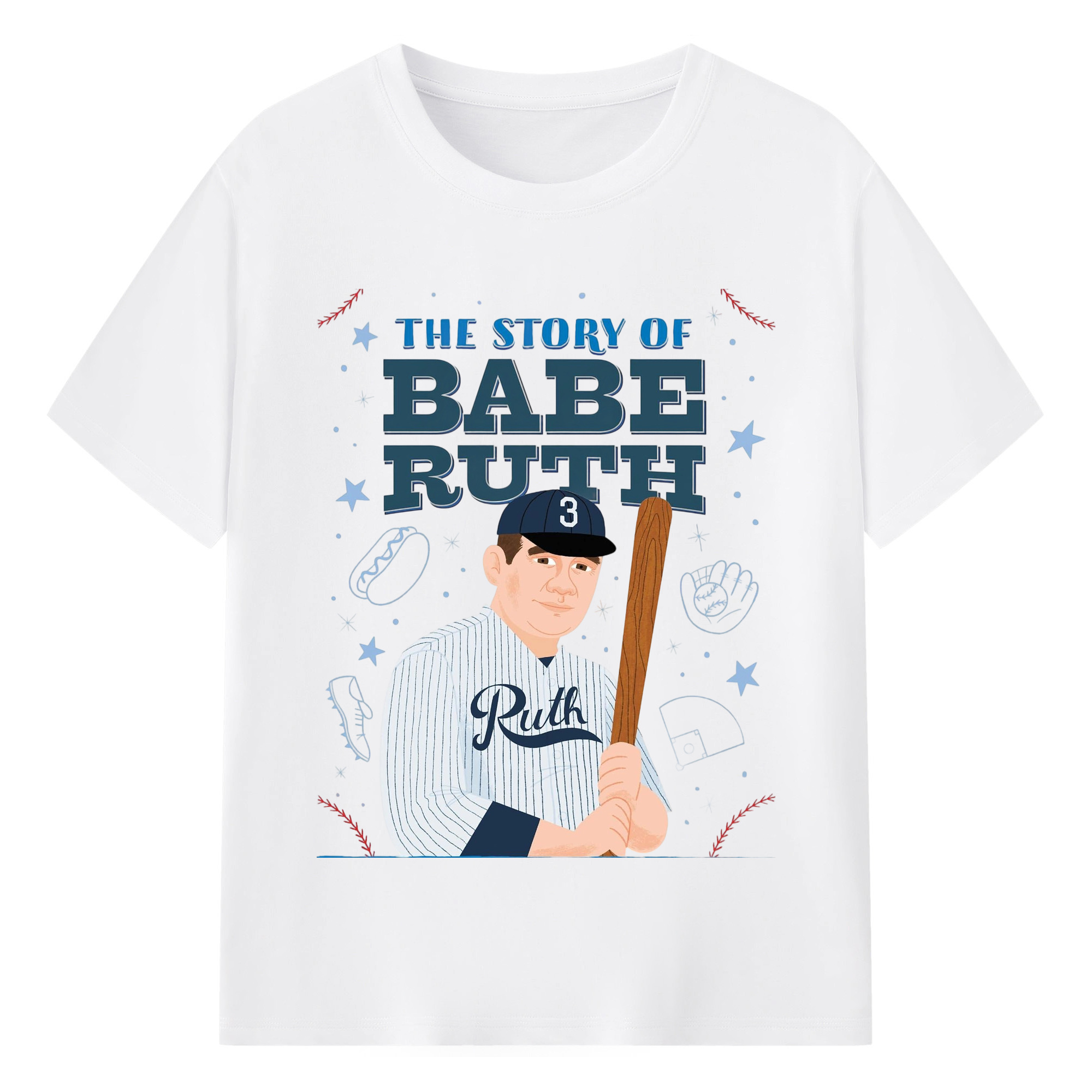  180g Cotton T-Shirt With Front Heat Transfer Print – Soft, Lightweight, Fitted Design – Comfortable Casual Wear For Sports & Everyday Use