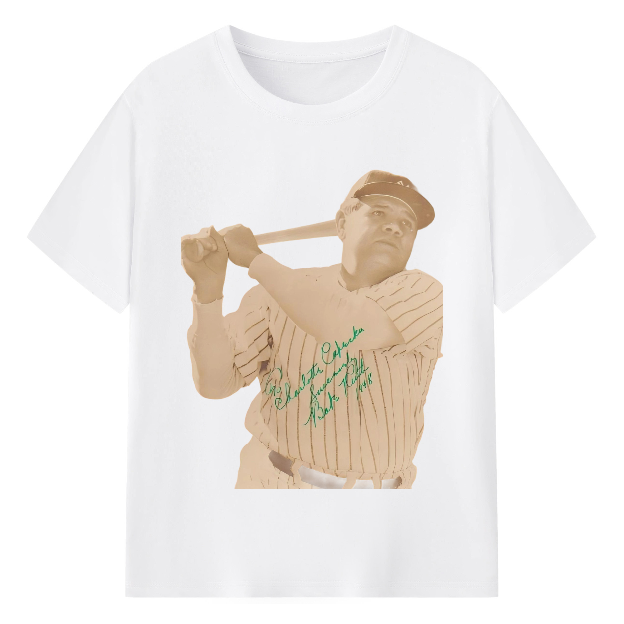  180g Cotton T-Shirt With Front Heat Transfer Print – Soft, Lightweight, Fitted Design – Comfortable Casual Wear For Sports & Everyday Use