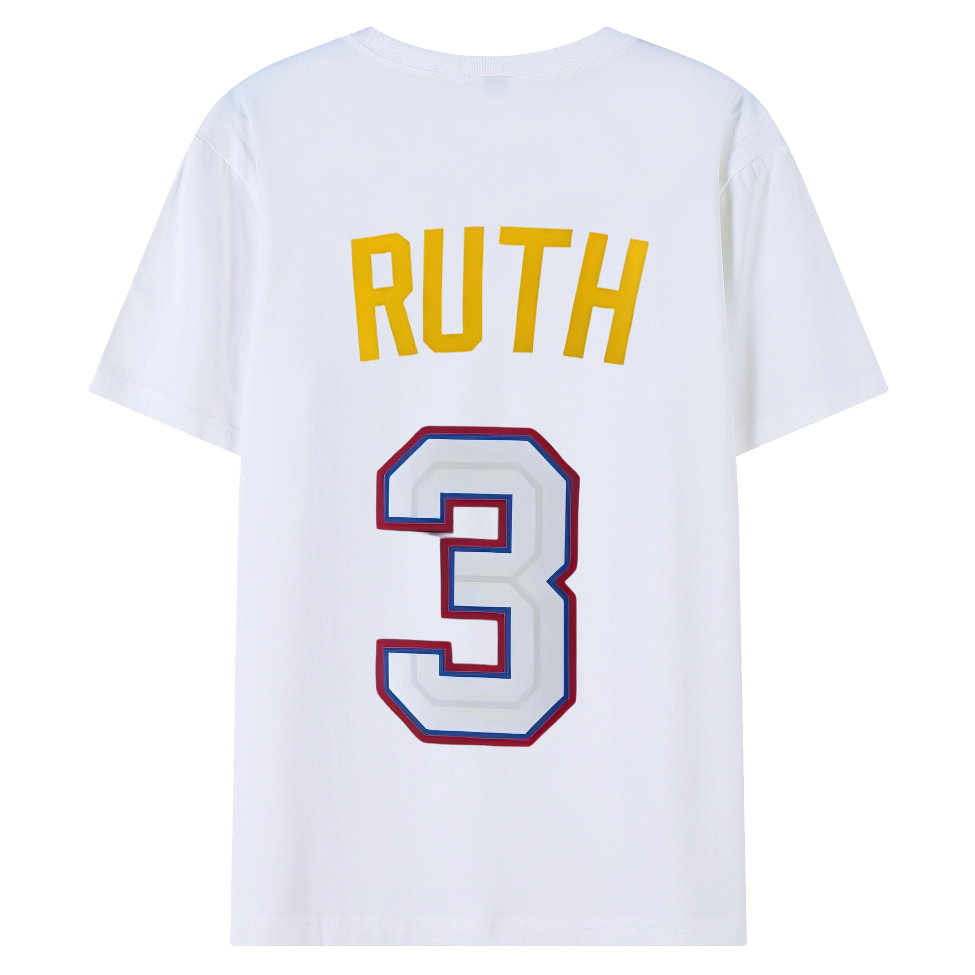  180g Combed Cotton T-Shirt With Back Heat Transfer Print – Soft, Lightweight, Fitted Design – Stylish Casual Wear For Sports & Everyday Use