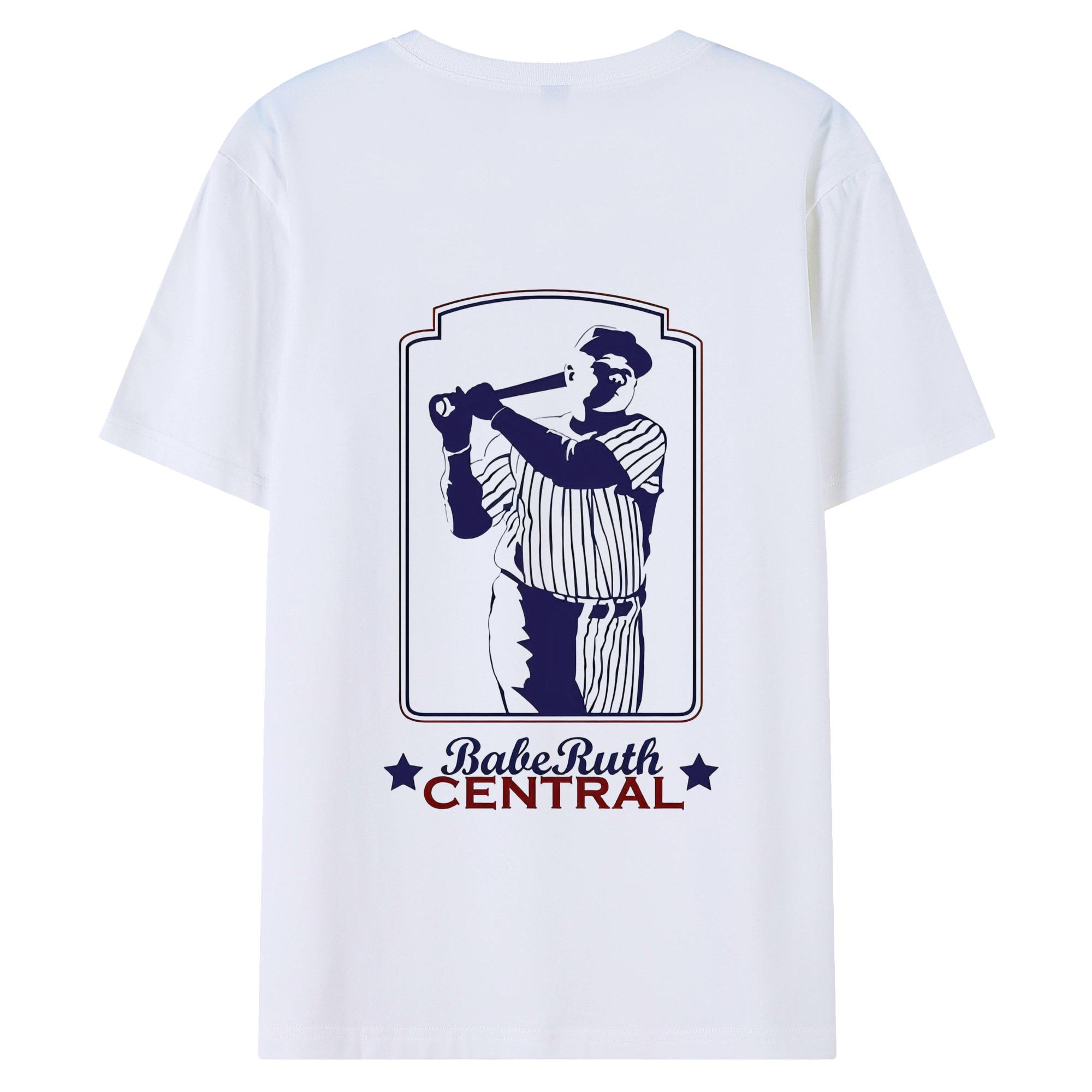  180g Combed Cotton T-Shirt With Back Heat Transfer Print – Soft, Lightweight, Fitted Design – Stylish Casual Wear For Sports & Everyday Use