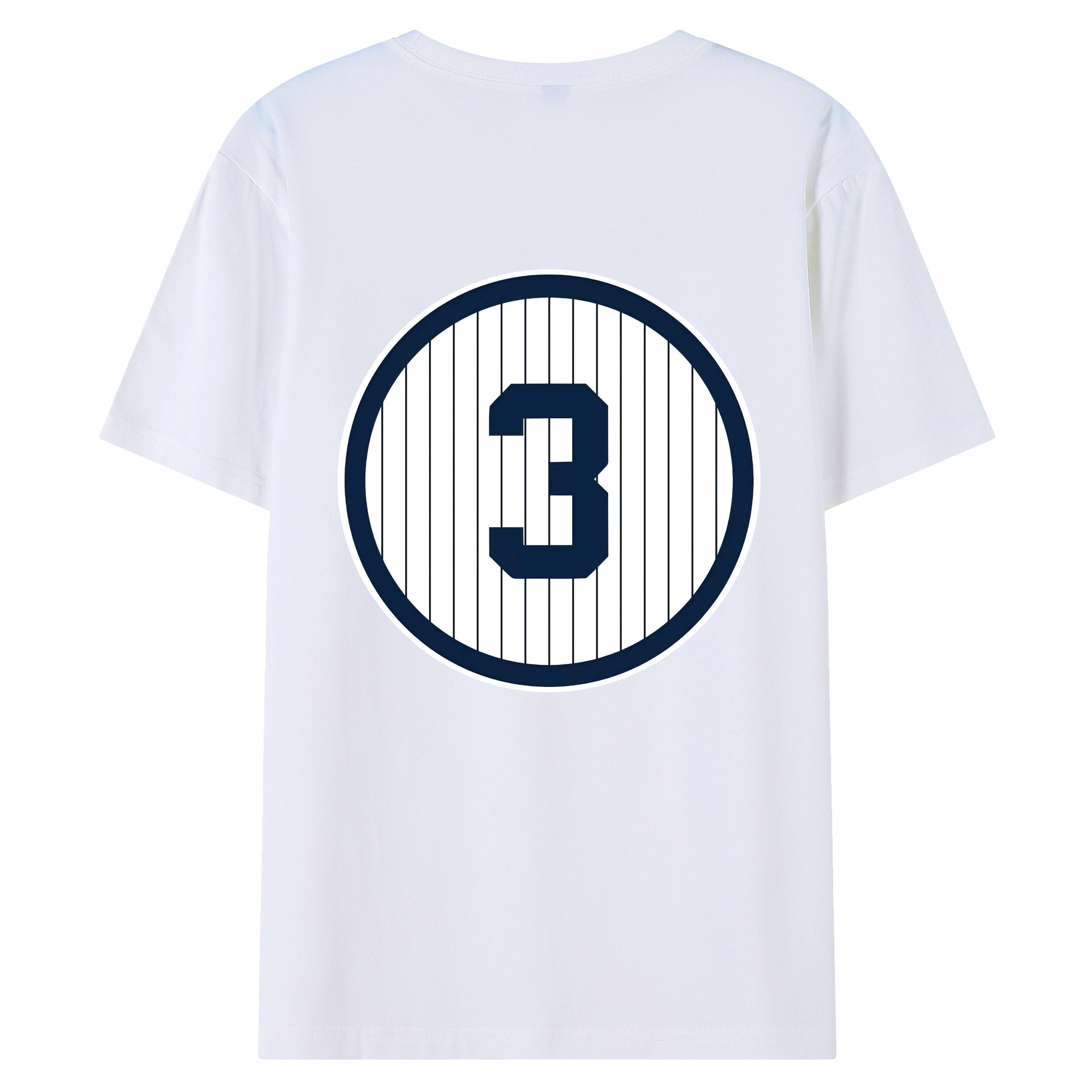  180g Combed Cotton T-Shirt With Back Heat Transfer Print – Soft, Lightweight, Fitted Design – Stylish Casual Wear For Sports & Everyday Use