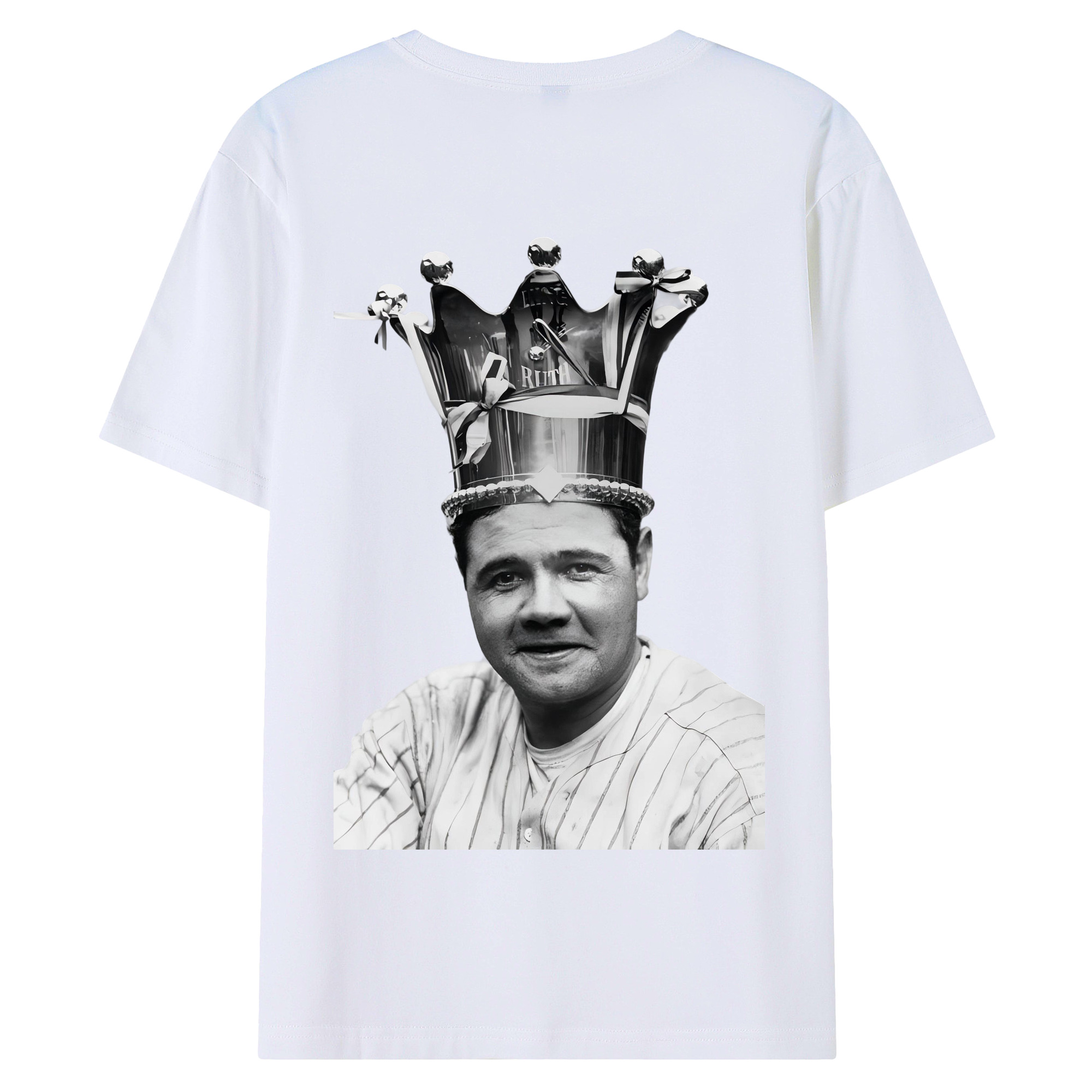  180g Combed Cotton T-Shirt With Back Heat Transfer Print – Soft, Lightweight, Fitted Design – Stylish Casual Wear For Sports & Everyday Use