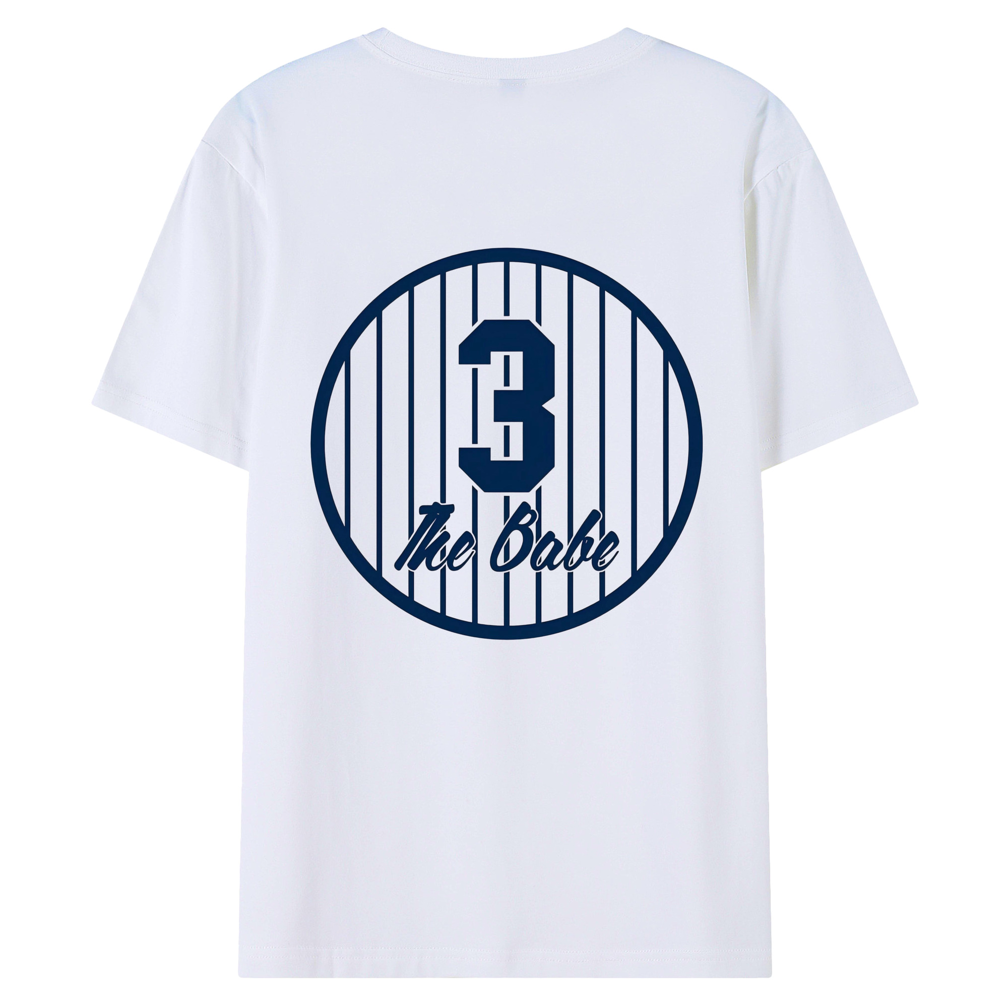  180g Combed Cotton T-Shirt With Back Heat Transfer Print – Soft, Lightweight, Fitted Design – Stylish Casual Wear For Sports & Everyday Use