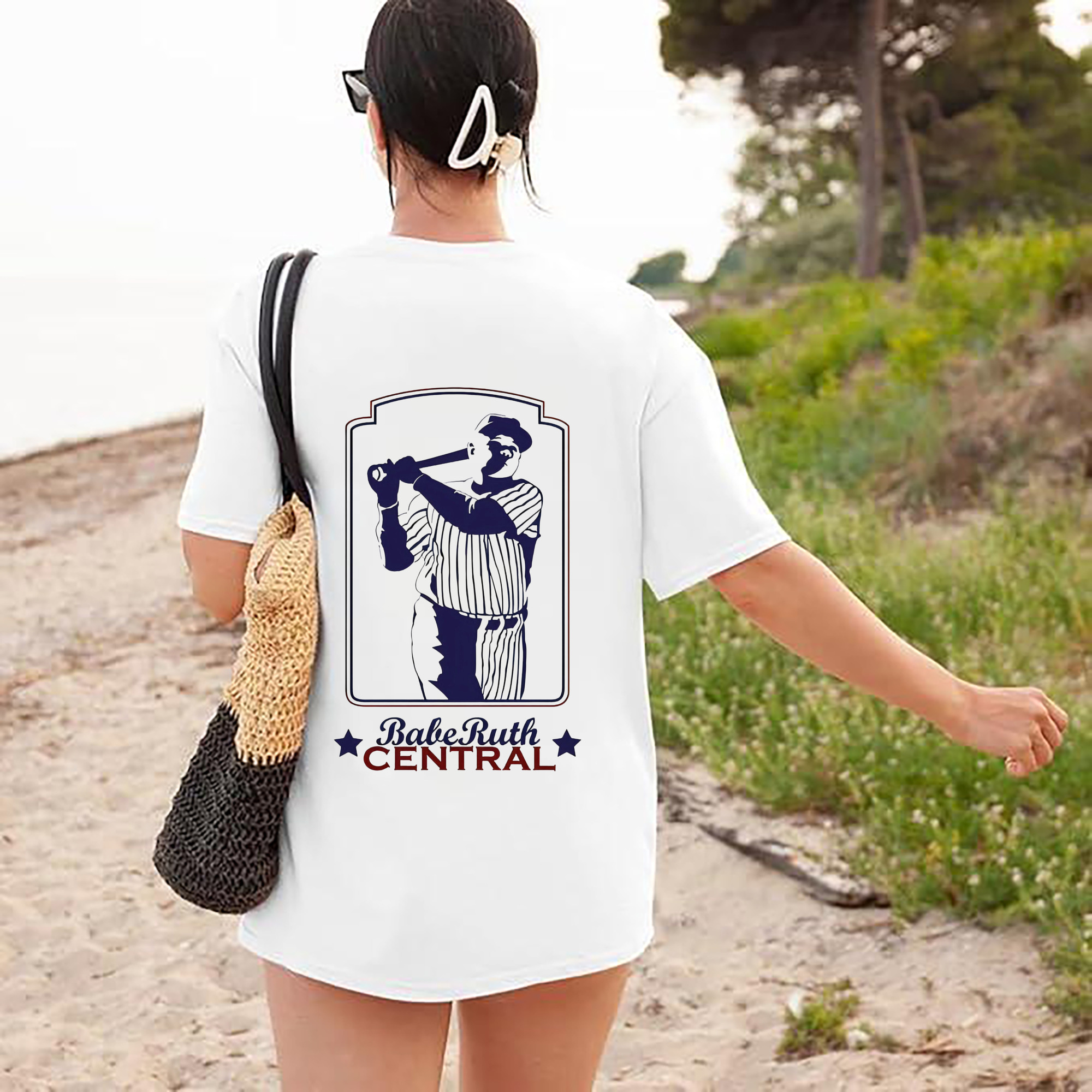  180g Combed Cotton T-Shirt With Back Heat Transfer Print – Soft, Lightweight, Fitted Design – Stylish Casual Wear For Sports & Everyday Use