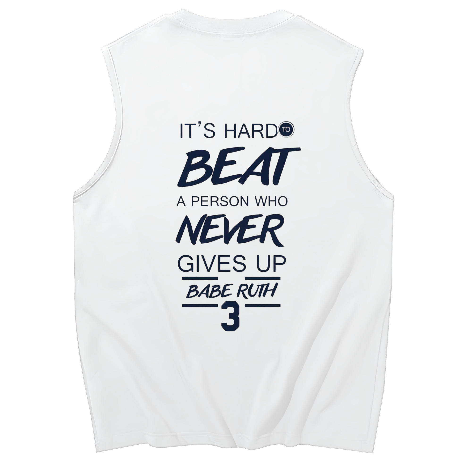 230g Pure Cotton Tank Top With Back Heat Transfer Print – Soft, Lightweight, Fitted Design – Stylish & Comfortable Casual Wear For Sports & Everyday Use
