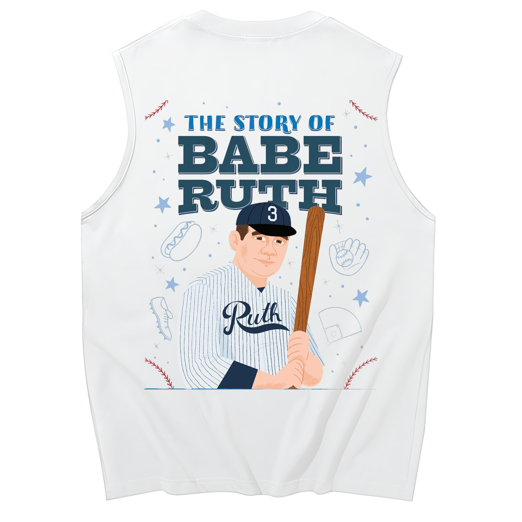  230g Pure Cotton Tank Top With Back Heat Transfer Print – Soft, Lightweight, Fitted Design – Stylish & Comfortable Casual Wear For Sports & Everyday Use