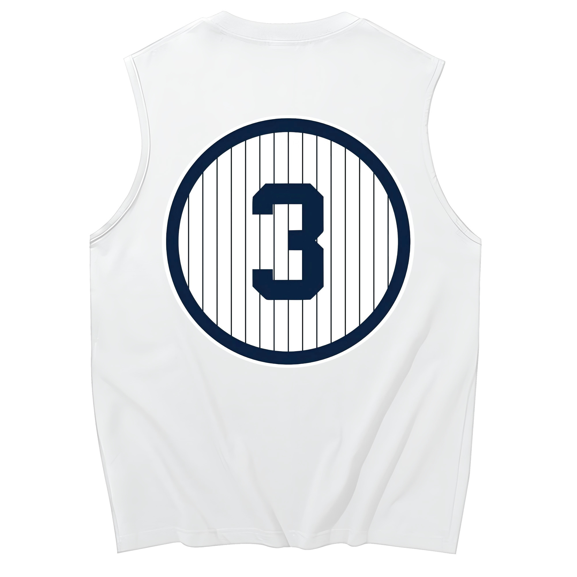  230g Pure Cotton Tank Top With Back Heat Transfer Print – Soft, Lightweight, Fitted Design – Stylish & Comfortable Casual Wear For Sports & Everyday Use