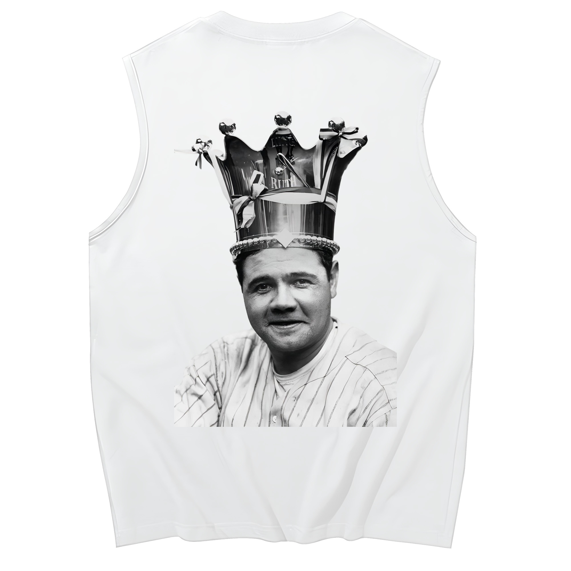  230g Pure Cotton Tank Top With Back Heat Transfer Print – Soft, Lightweight, Fitted Design – Stylish & Comfortable Casual Wear For Sports & Everyday Use