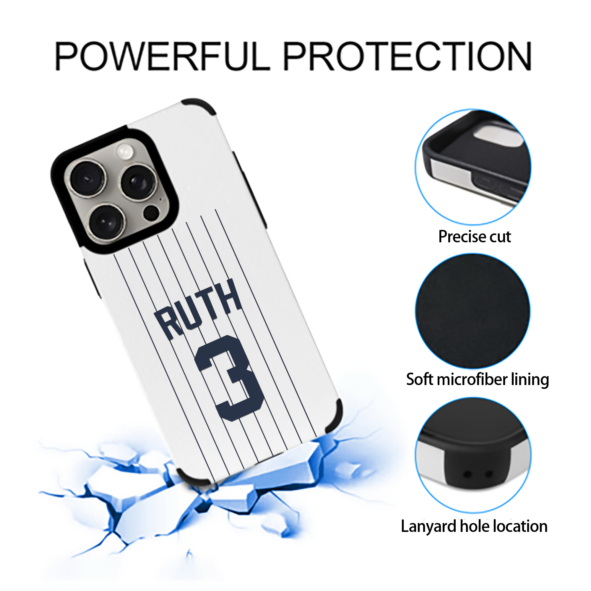  IPhone 15 Pro Max PU Leather Case – Soft Lining, 360° Protection – Precise Fit, 3D Buttons, Easy Charging – Anti-Yellowing, Easy To Clean