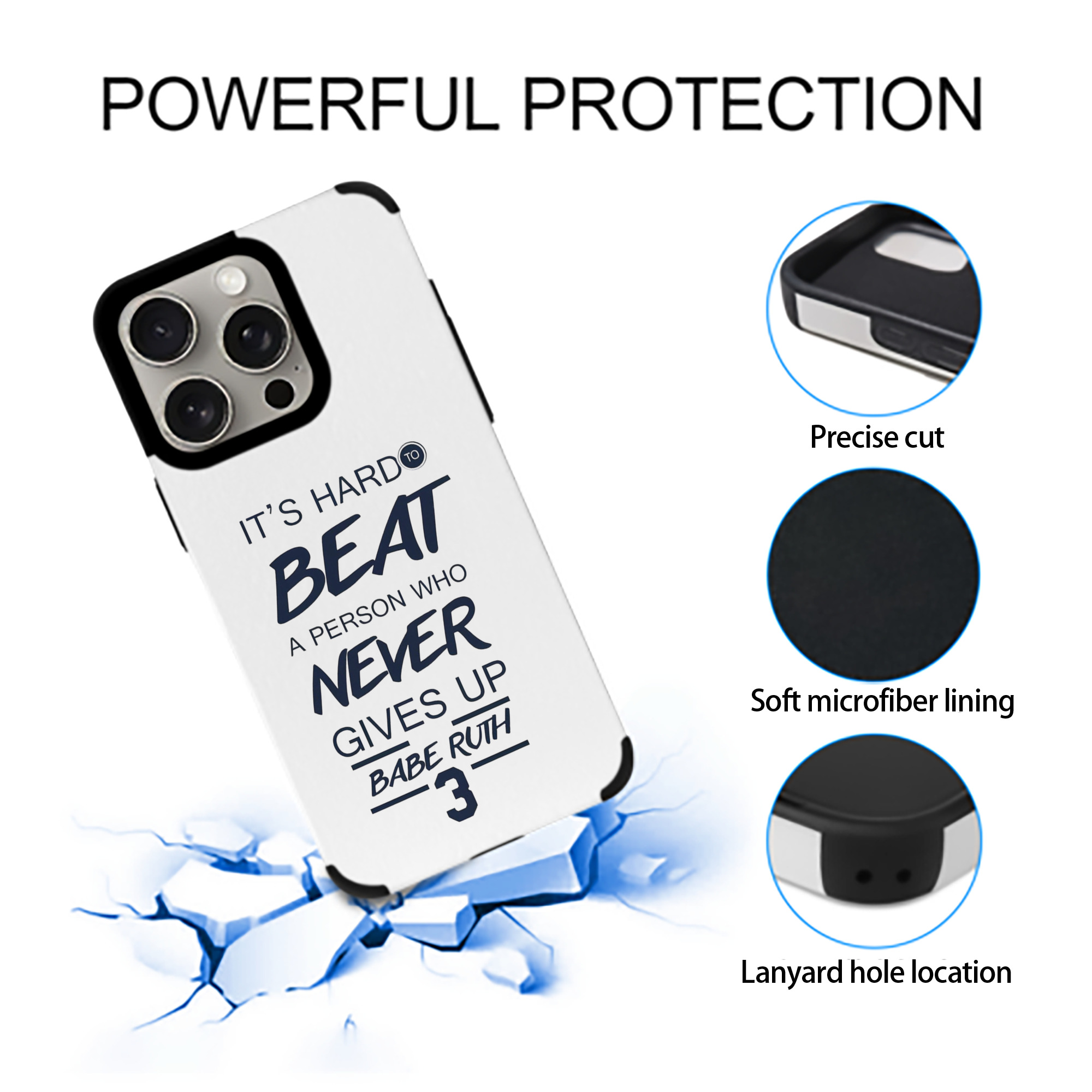  IPhone 15 Pro Max PU Leather Case – Soft Lining, 360° Protection – Precise Fit, 3D Buttons, Easy Charging – Anti-Yellowing, Easy To Clean