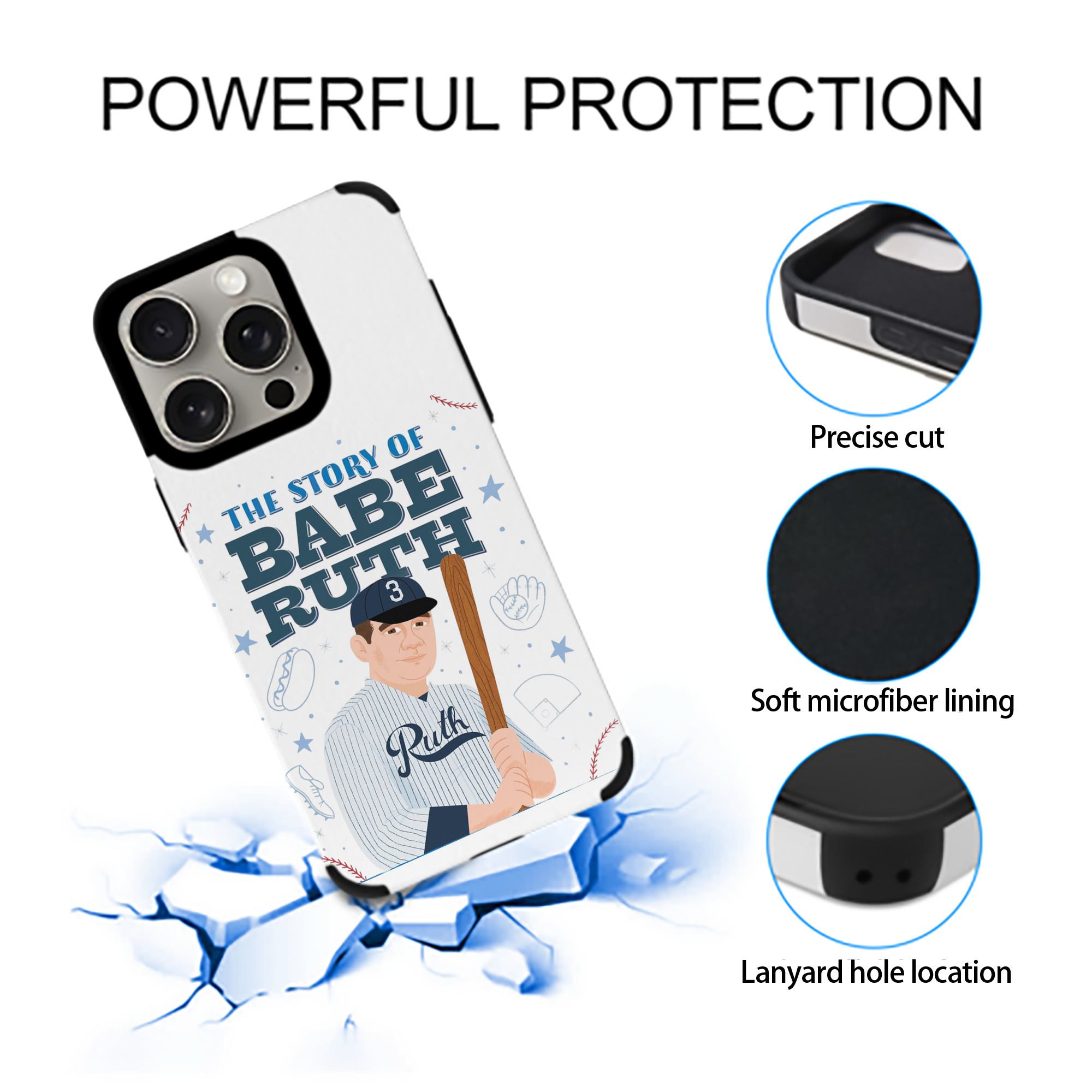  IPhone 15 Pro Max PU Leather Case – Soft Lining, 360° Protection – Precise Fit, 3D Buttons, Easy Charging – Anti-Yellowing, Easy To Clean