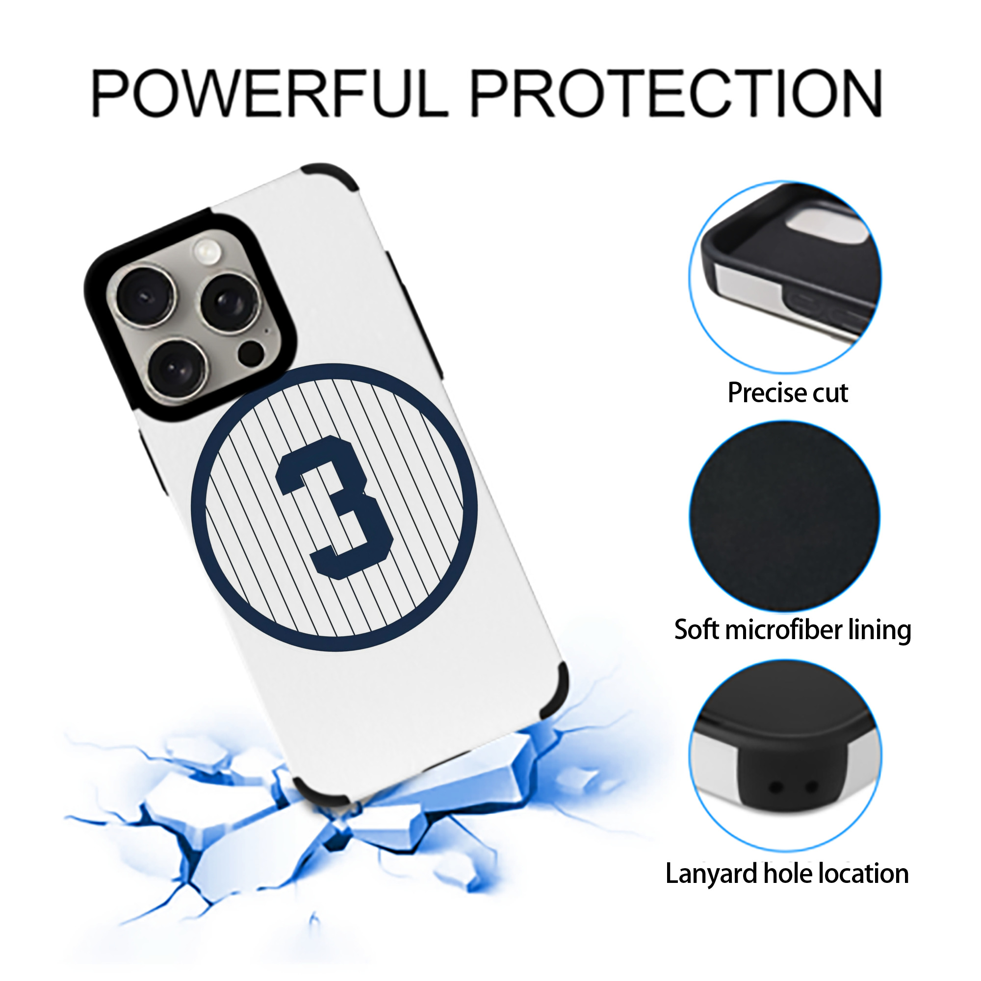  IPhone 15 Pro Max PU Leather Case – Soft Lining, 360° Protection – Precise Fit, 3D Buttons, Easy Charging – Anti-Yellowing, Easy To Clean