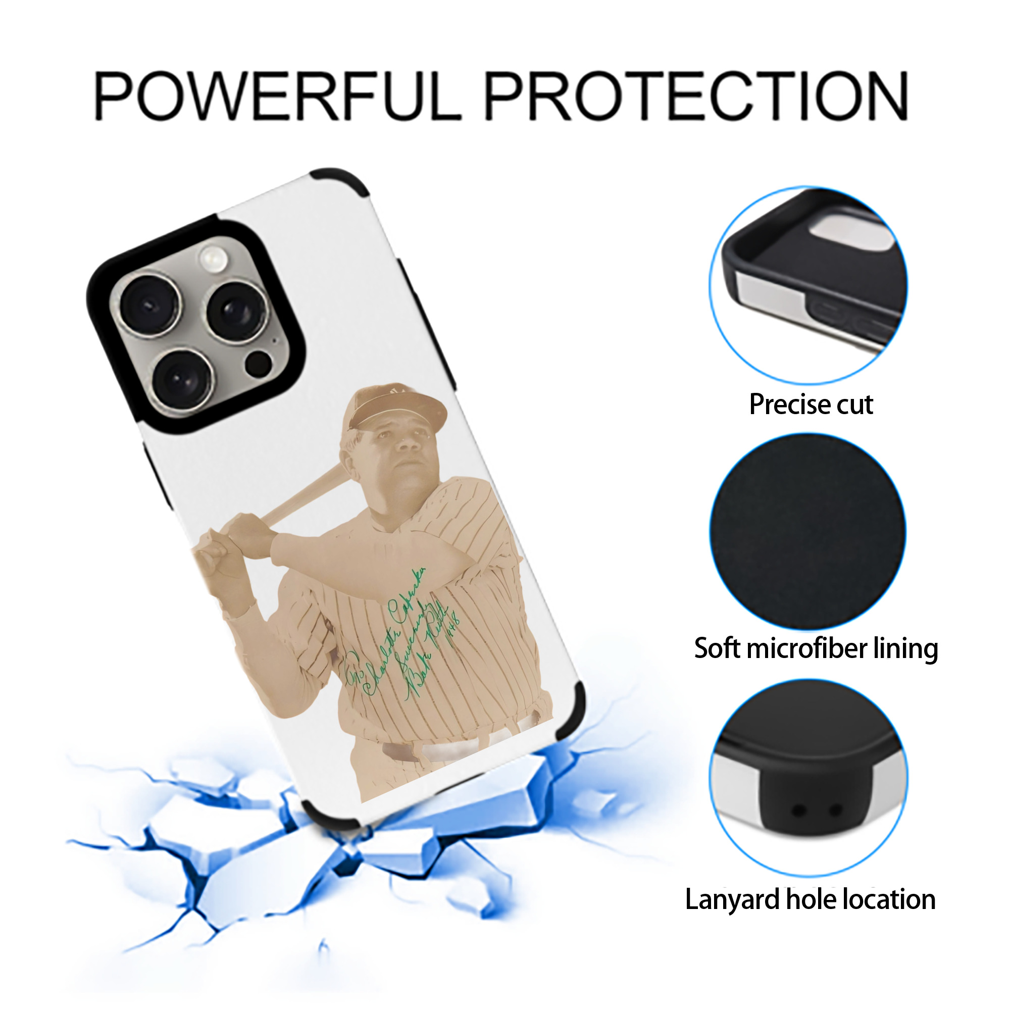  IPhone 15 Pro Max PU Leather Case – Soft Lining, 360° Protection – Precise Fit, 3D Buttons, Easy Charging – Anti-Yellowing, Easy To Clean