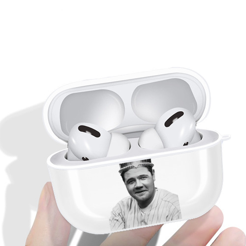  AirPods Pro Hard Case White With Keychain, Durable Flexible PC, Precise Cutouts, Anti-Fingerprint, Yellowing & Scratch Resistant, Full Protection, Washable