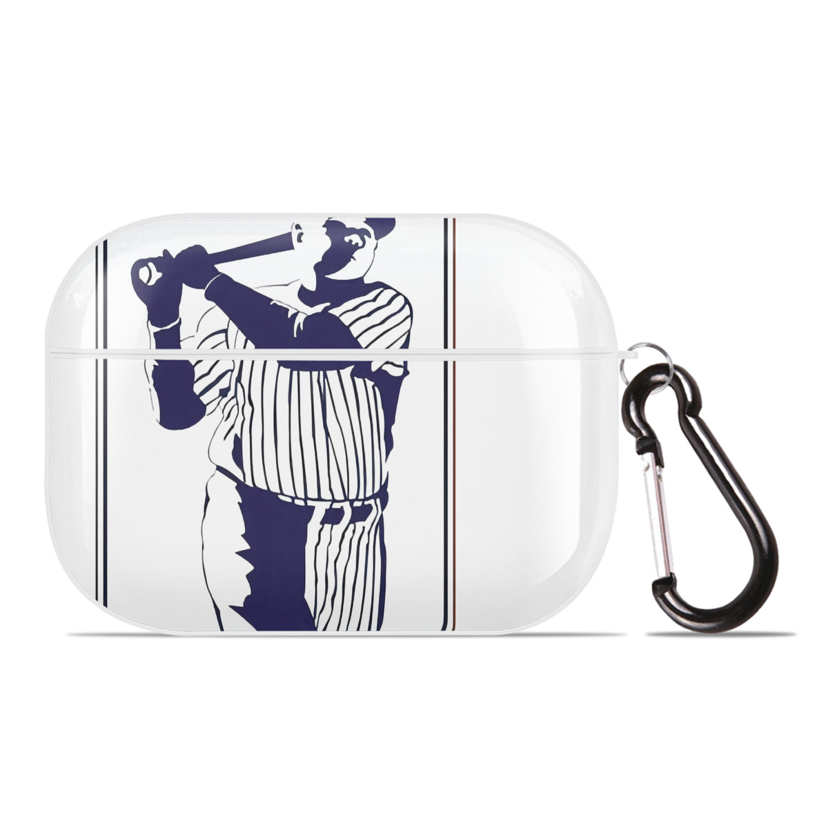  AirPods Pro Hard Case White With Keychain, Durable Flexible PC, Precise Cutouts, Anti-Fingerprint, Yellowing & Scratch Resistant, Full Protection, Washable