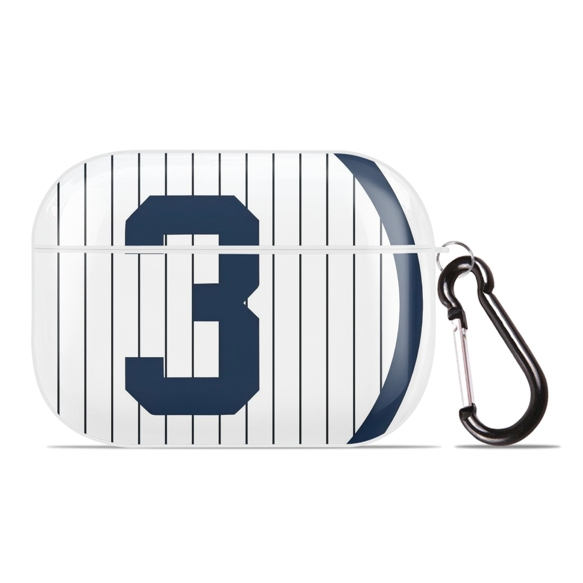  AirPods Pro Hard Case White With Keychain, Durable Flexible PC, Precise Cutouts, Anti-Fingerprint, Yellowing & Scratch Resistant, Full Protection, Washable