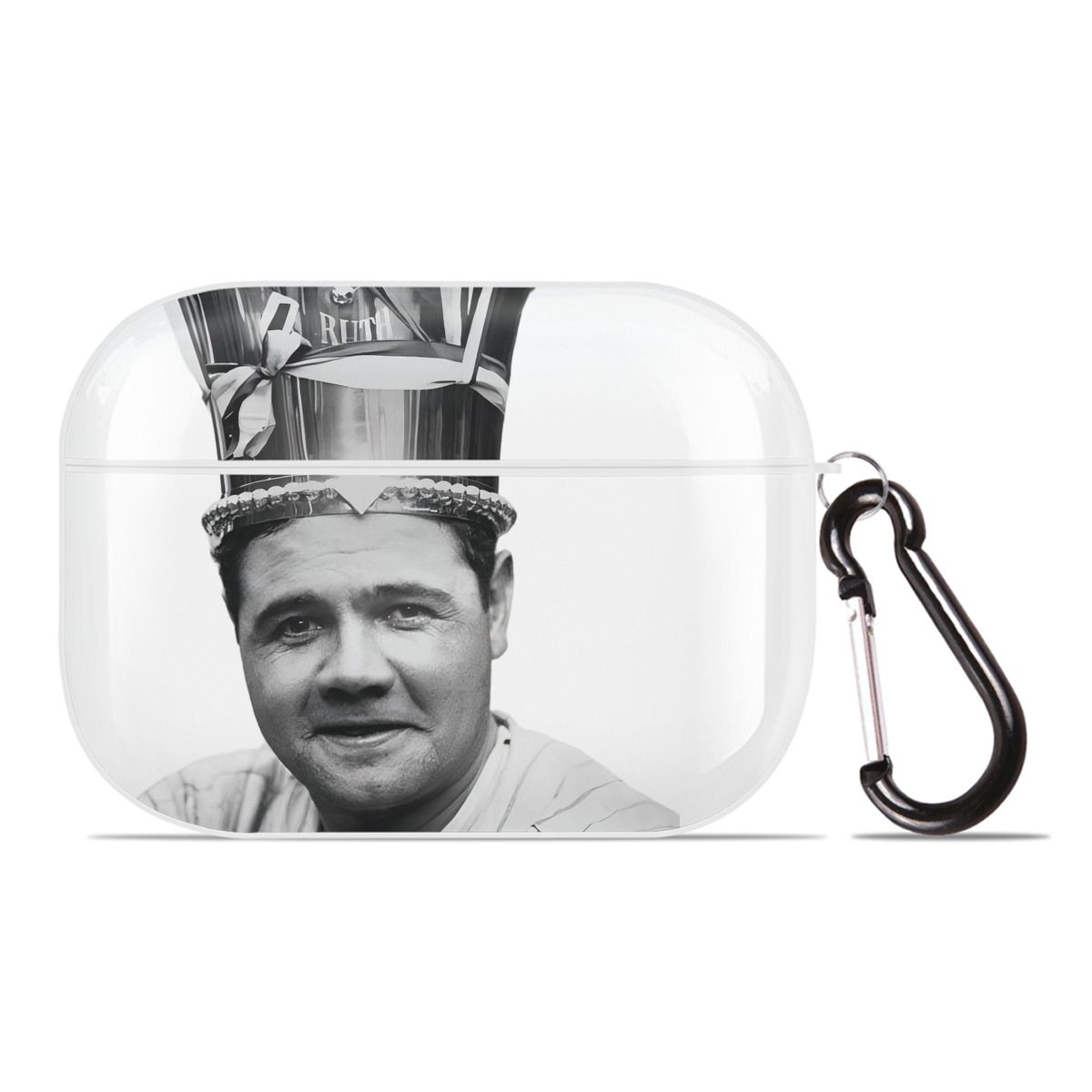  AirPods Pro Hard Case White With Keychain, Durable Flexible PC, Precise Cutouts, Anti-Fingerprint, Yellowing & Scratch Resistant, Full Protection, Washable