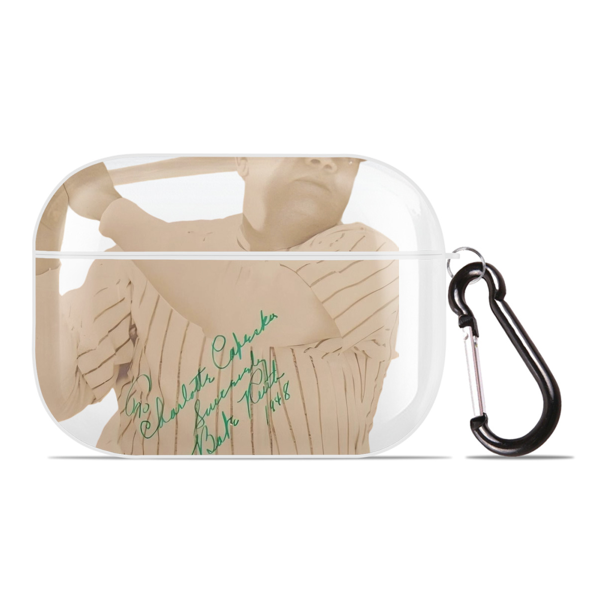  AirPods Pro Hard Case White With Keychain, Durable Flexible PC, Precise Cutouts, Anti-Fingerprint, Yellowing & Scratch Resistant, Full Protection, Washable