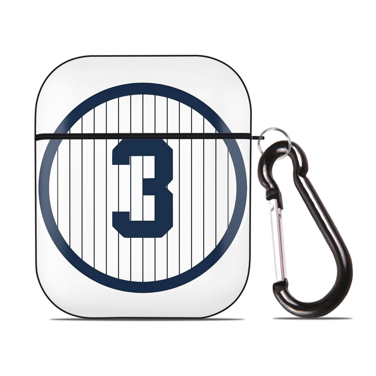  AirPods 2 Case Hard Shell Black, Flexible PC Material, Precise Cutouts, Full Protection, Anti-Fingerprint, Washable, Includes Keychain – Durable & Slim Design