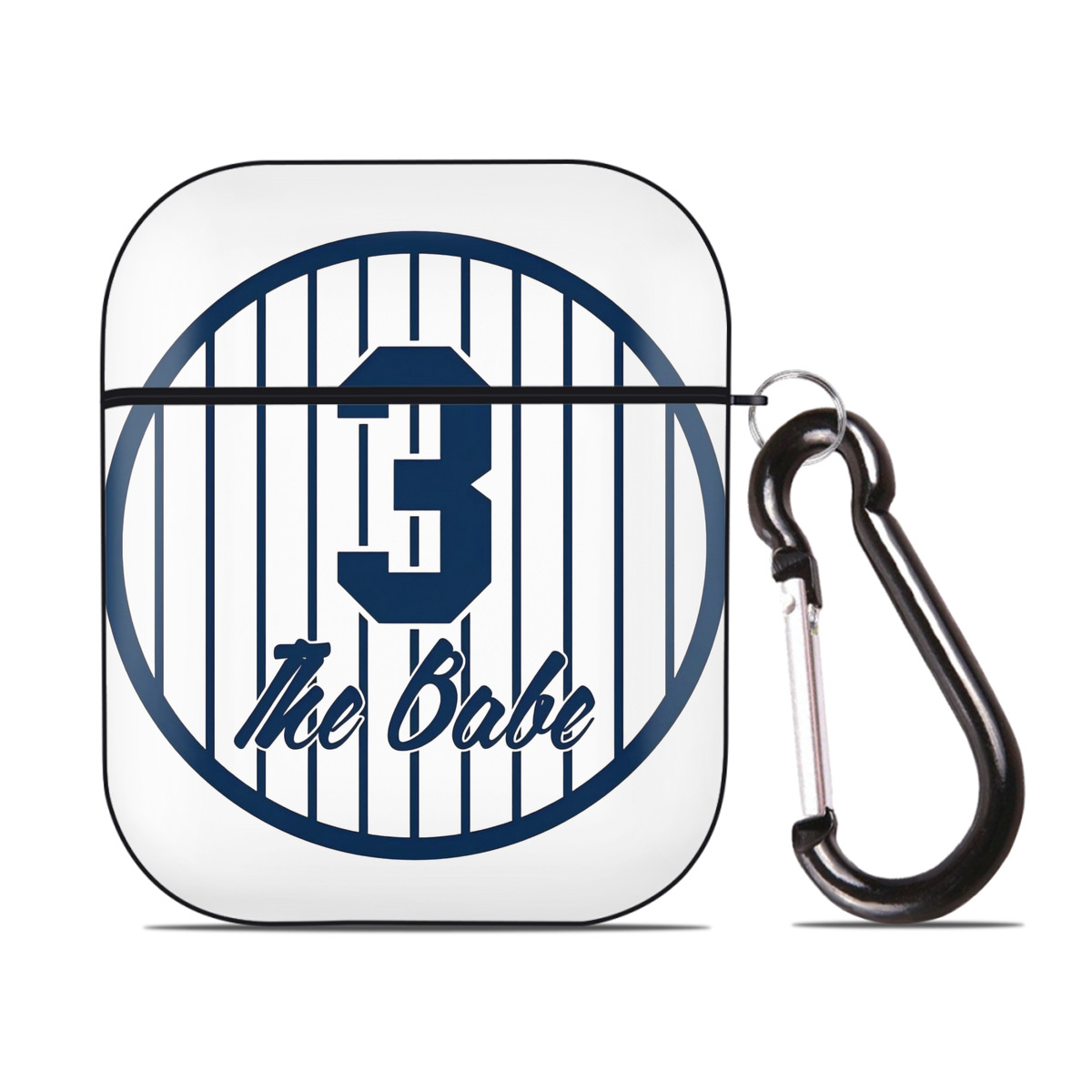  AirPods 2 Case Hard Shell Black, Flexible PC Material, Precise Cutouts, Full Protection, Anti-Fingerprint, Washable, Includes Keychain – Durable & Slim Design