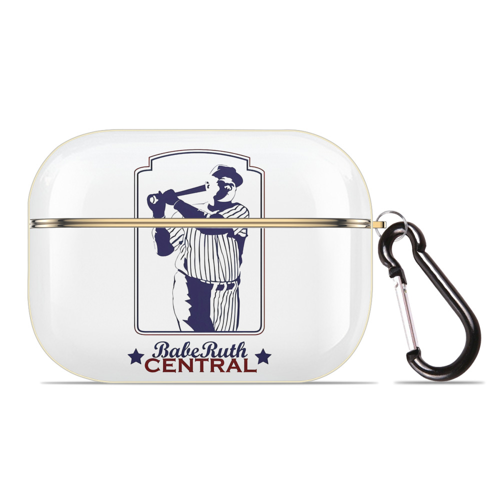  Luxury Gold AirPods Pro Case With Keychain, Flexible PC Material, Full Protection, Precise Cutouts, Anti-Fingerprint, Washable, Durable Design