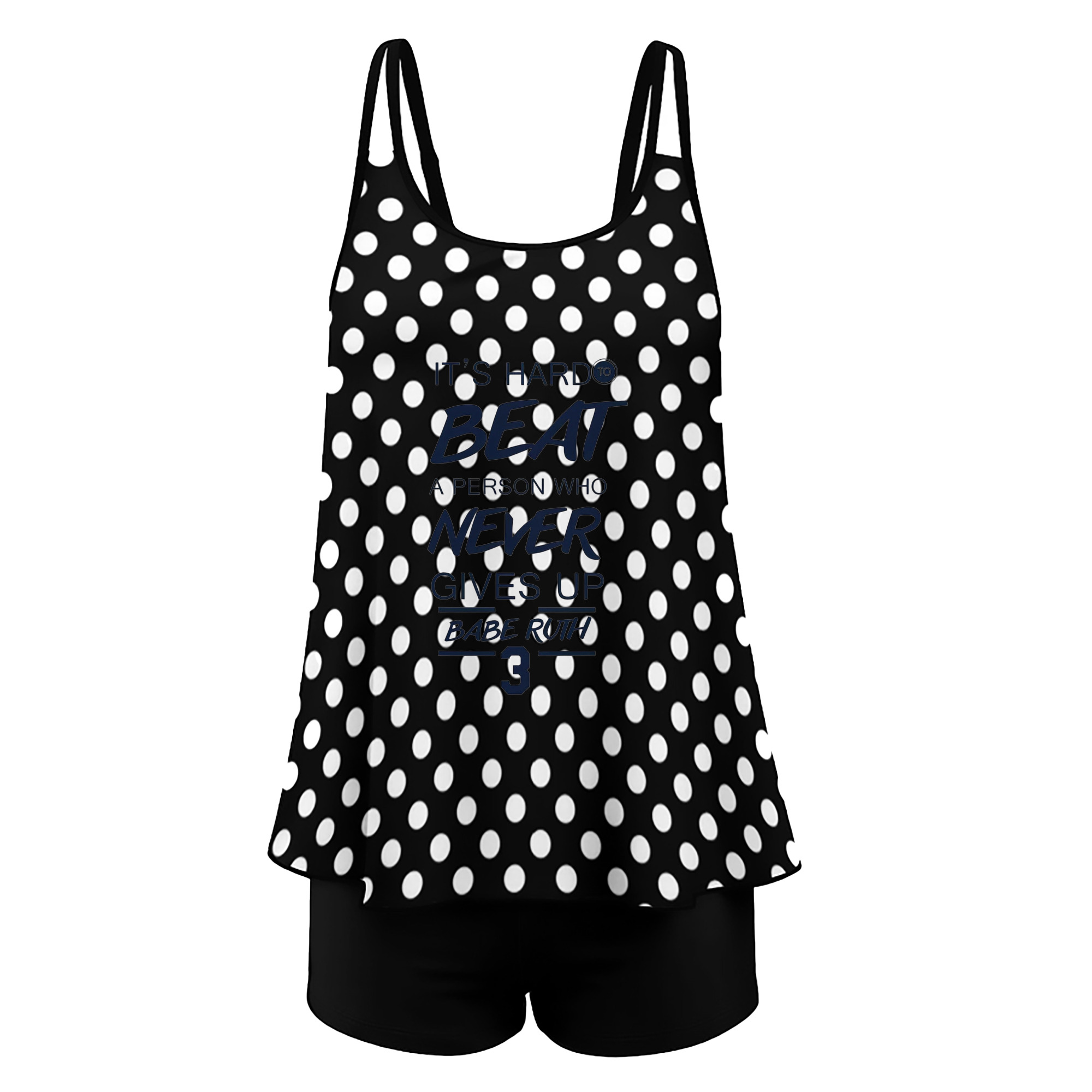  Women’s Heat Transfer Printed Two-Piece Swimsuit Set – Sexy Double Strap Bandeau Top & Boyshort Bottoms, Soft Nylon-Spandex, Perfect for Beach, Pool & Vacation