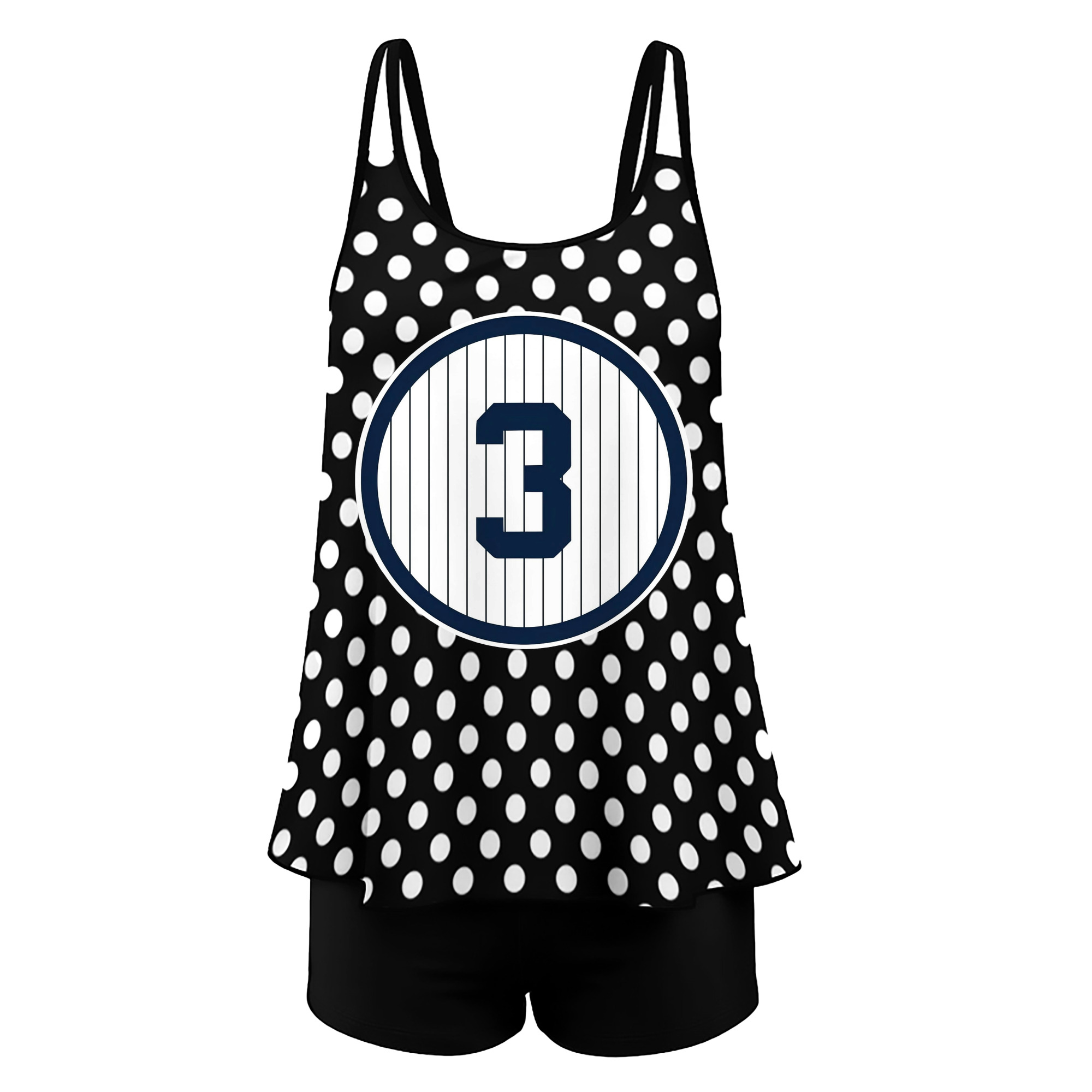  Women’s Heat Transfer Printed Two-Piece Swimsuit Set – Sexy Double Strap Bandeau Top & Boyshort Bottoms, Soft Nylon-Spandex, Perfect for Beach, Pool & Vacation