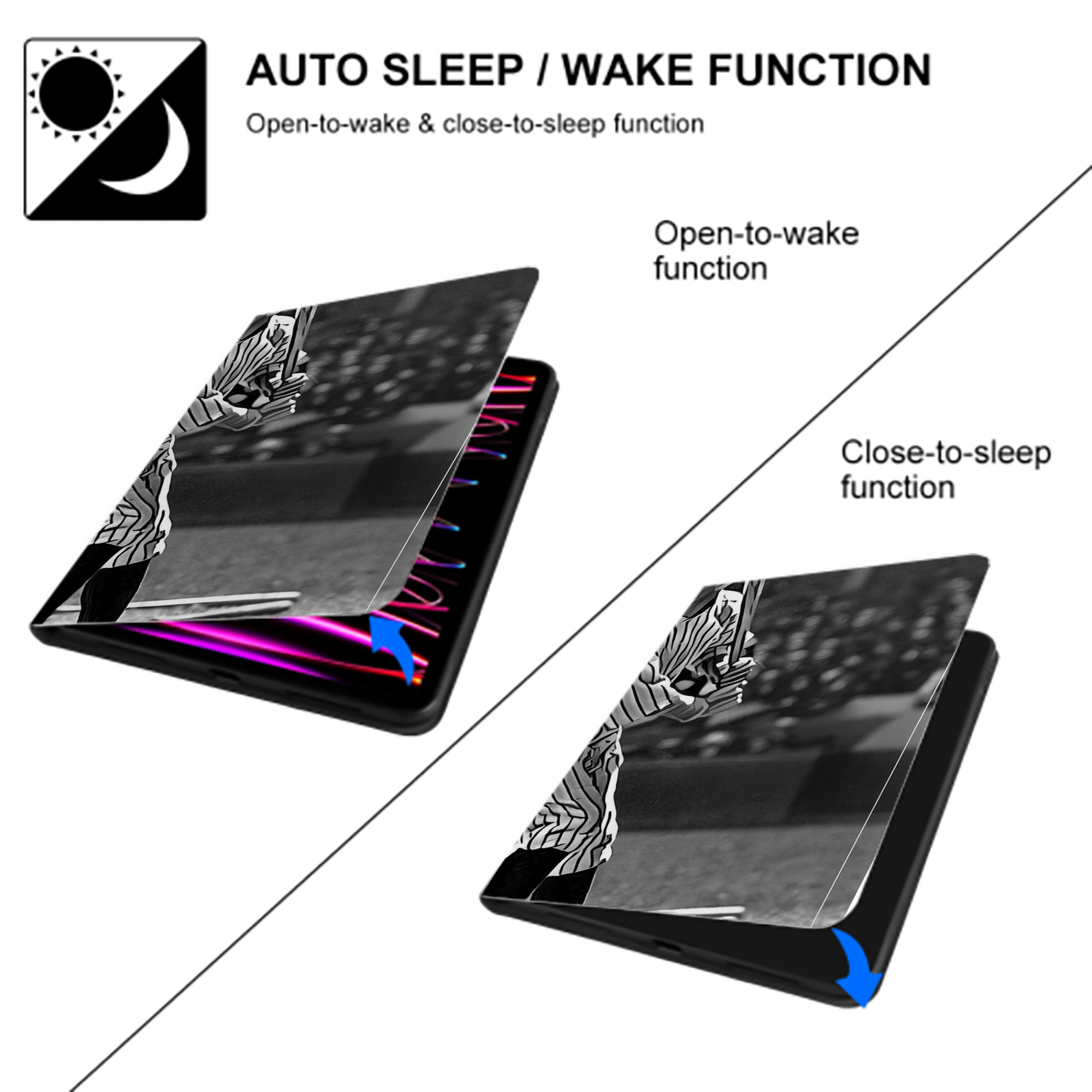 Babe Ruth 17 IPad Book-Style Case With Pencil Slot – Slim PU & TPU Cover – Full Protection, Precise Fit, Water & Scratch Resistant